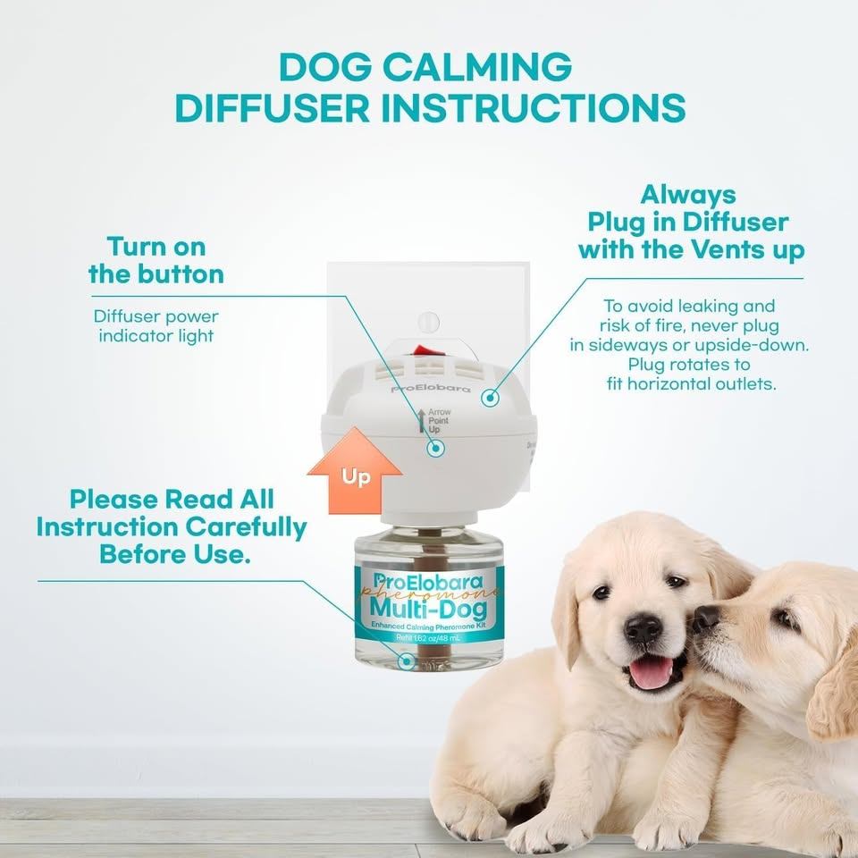 🐶 Dog Calming Pheromone Diffuser – Plug-In - photo 3