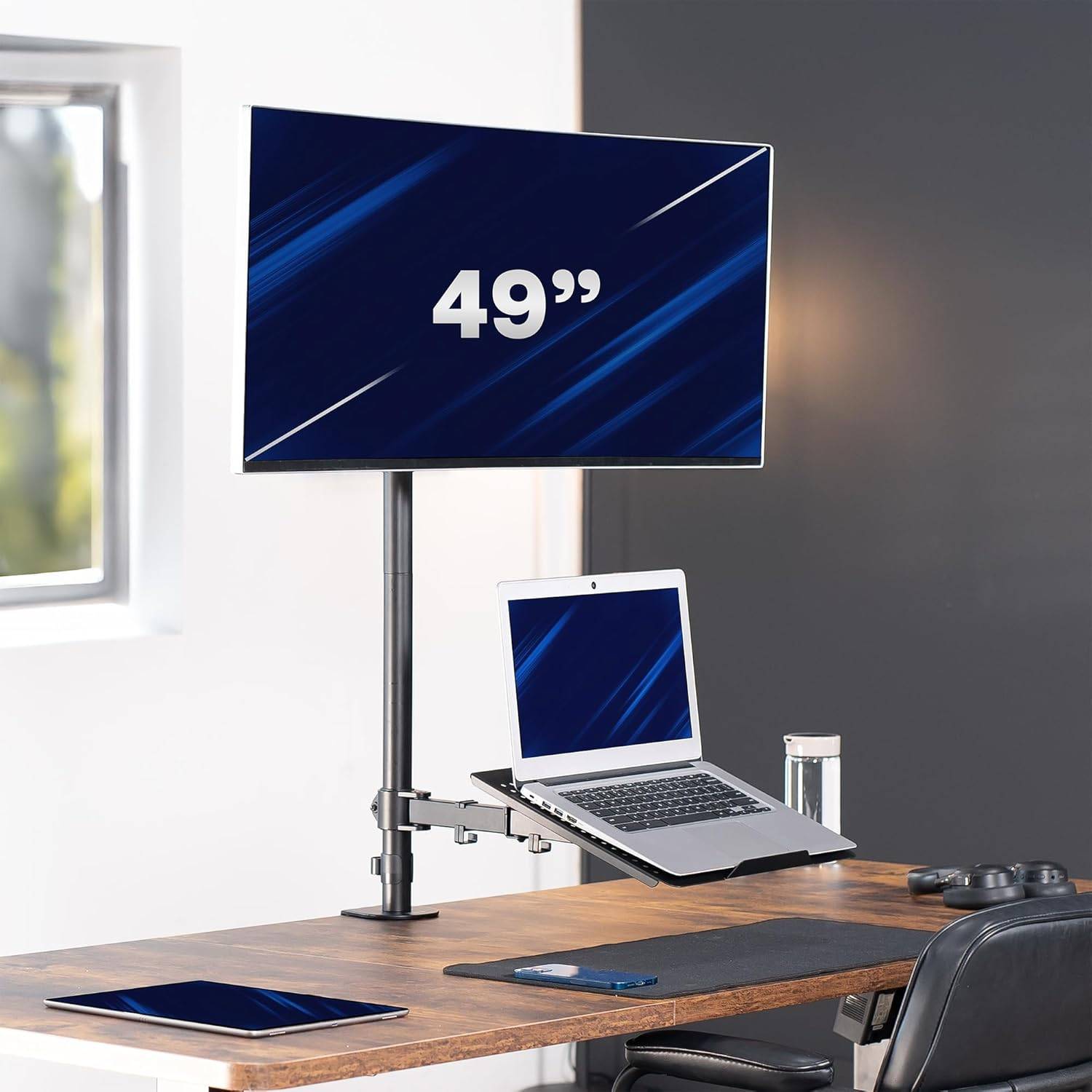 New VIVO Laptop and Extra Tall Extra Wide Monitor Desk Mount, - photo 2