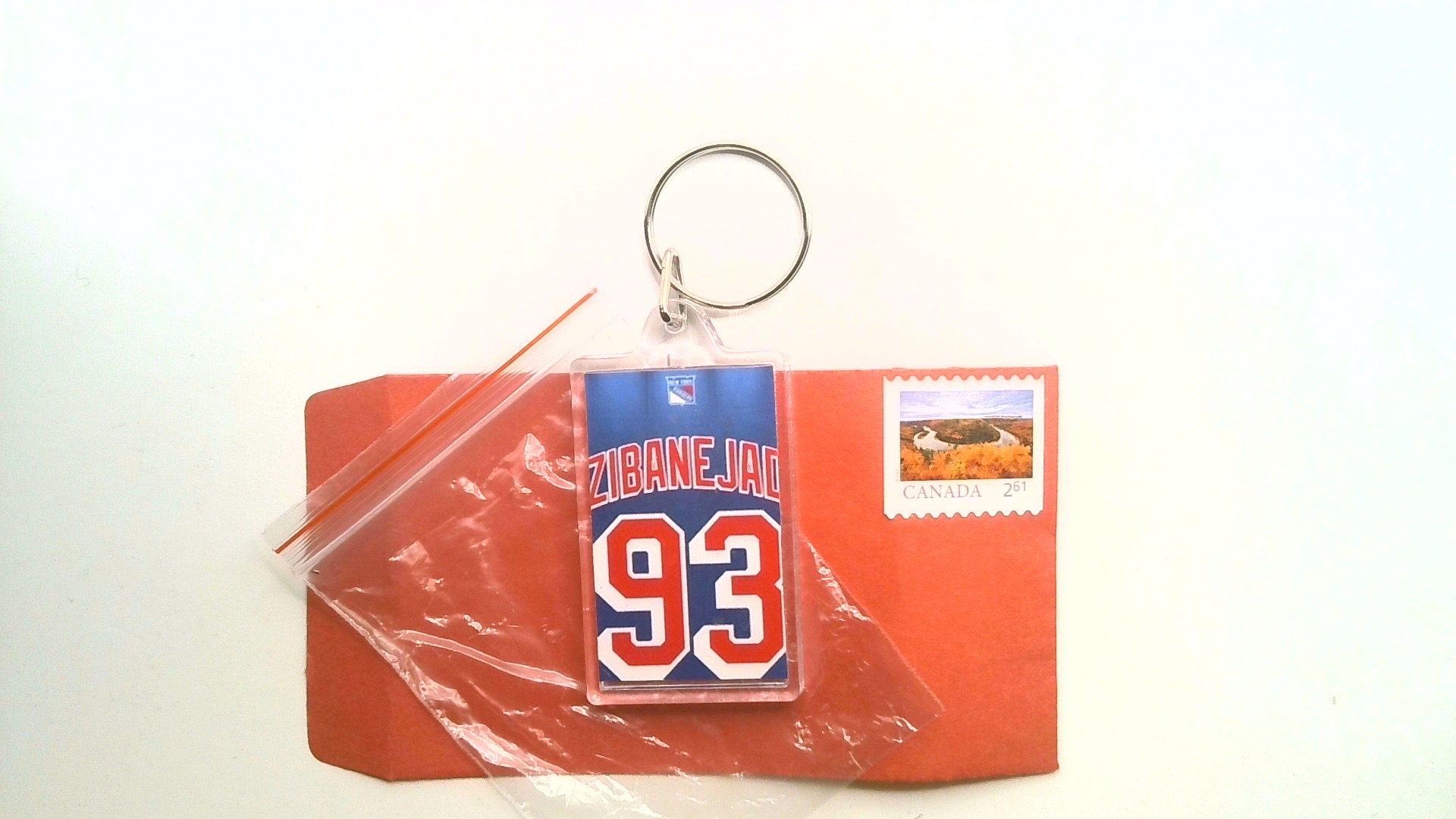 ZIBANEJAD ( JERSEY KEY CHAIN ) FREE SHIPPING