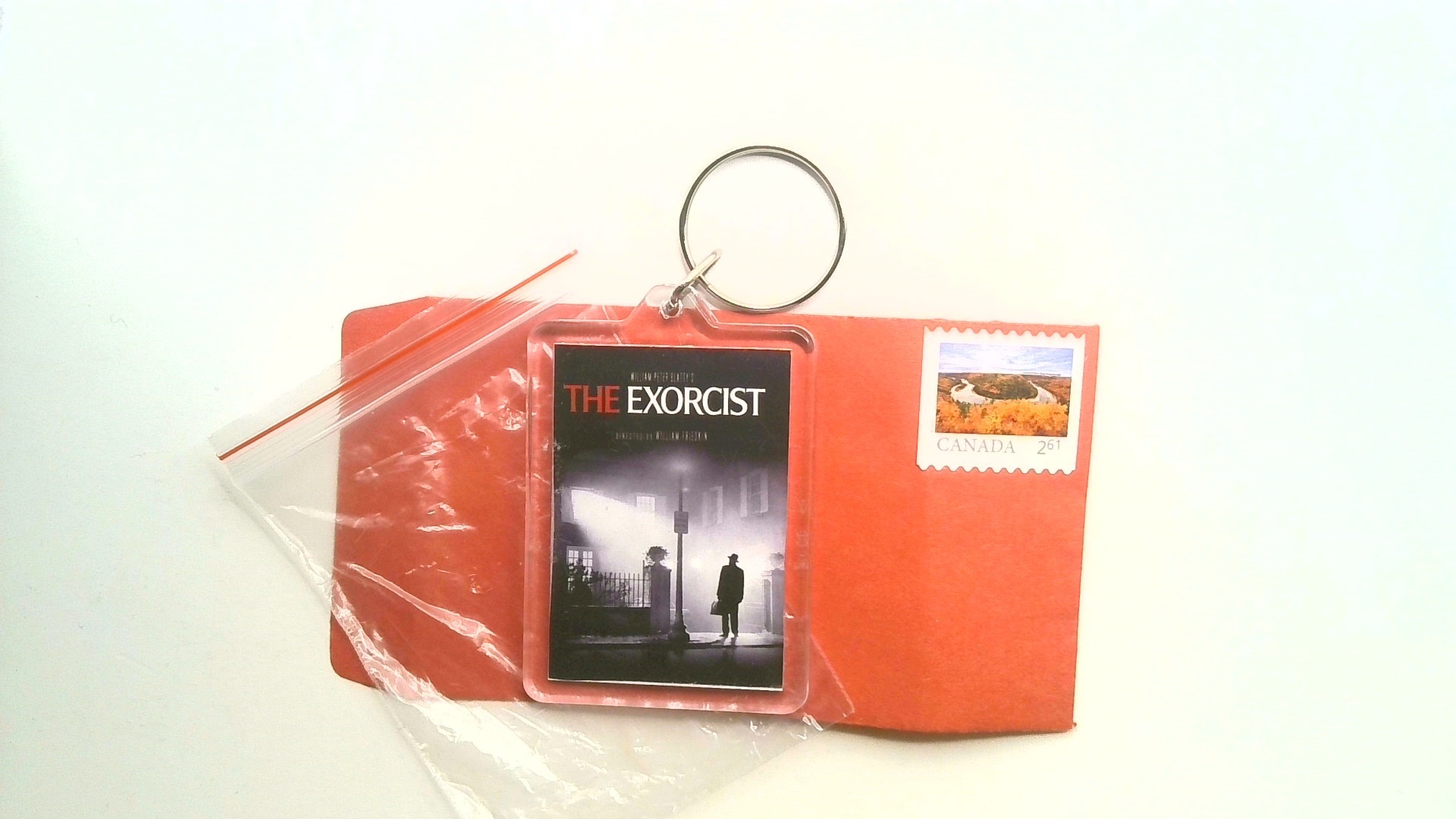 THE EXORCIST ( MOVIE KEY CHAIN ) FREE SHIPPING