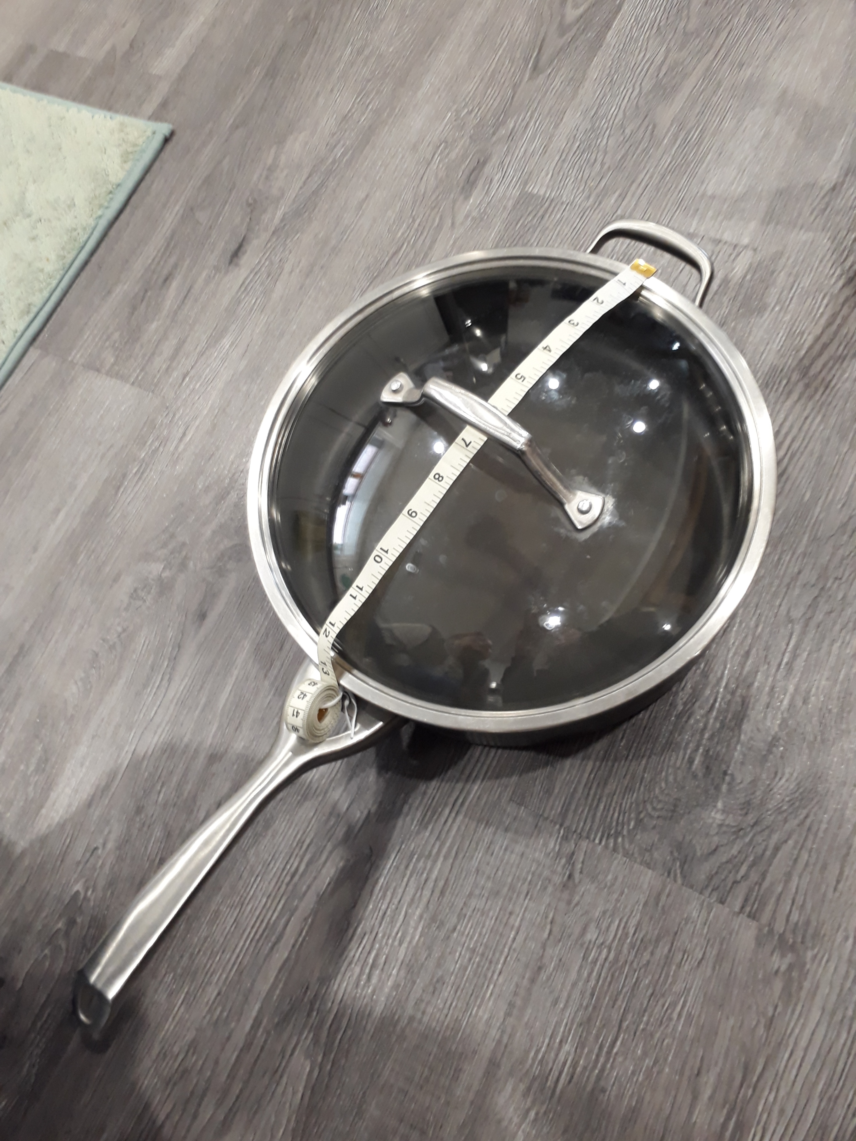 Kirkland Signature Deep Saute Pan with Lid