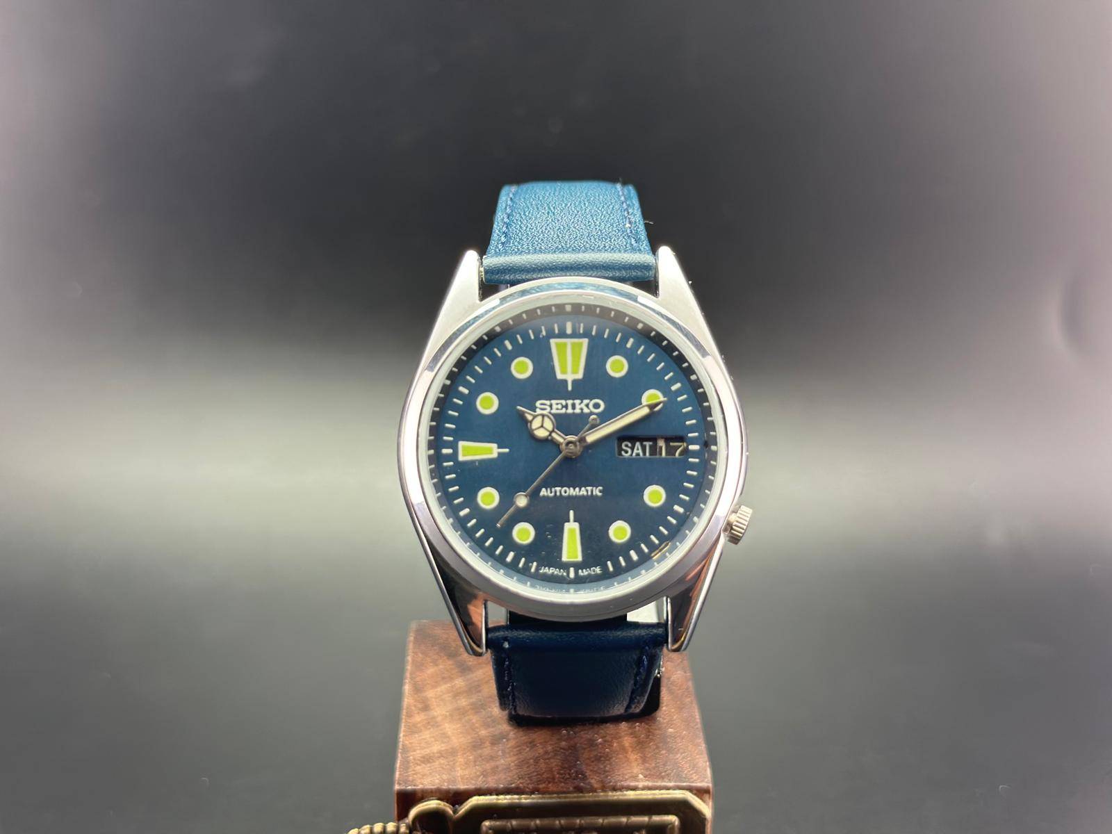 Vintage Seiko 5 Automatic 6309A Men's  Watch D&D- Japan Made - photo 2