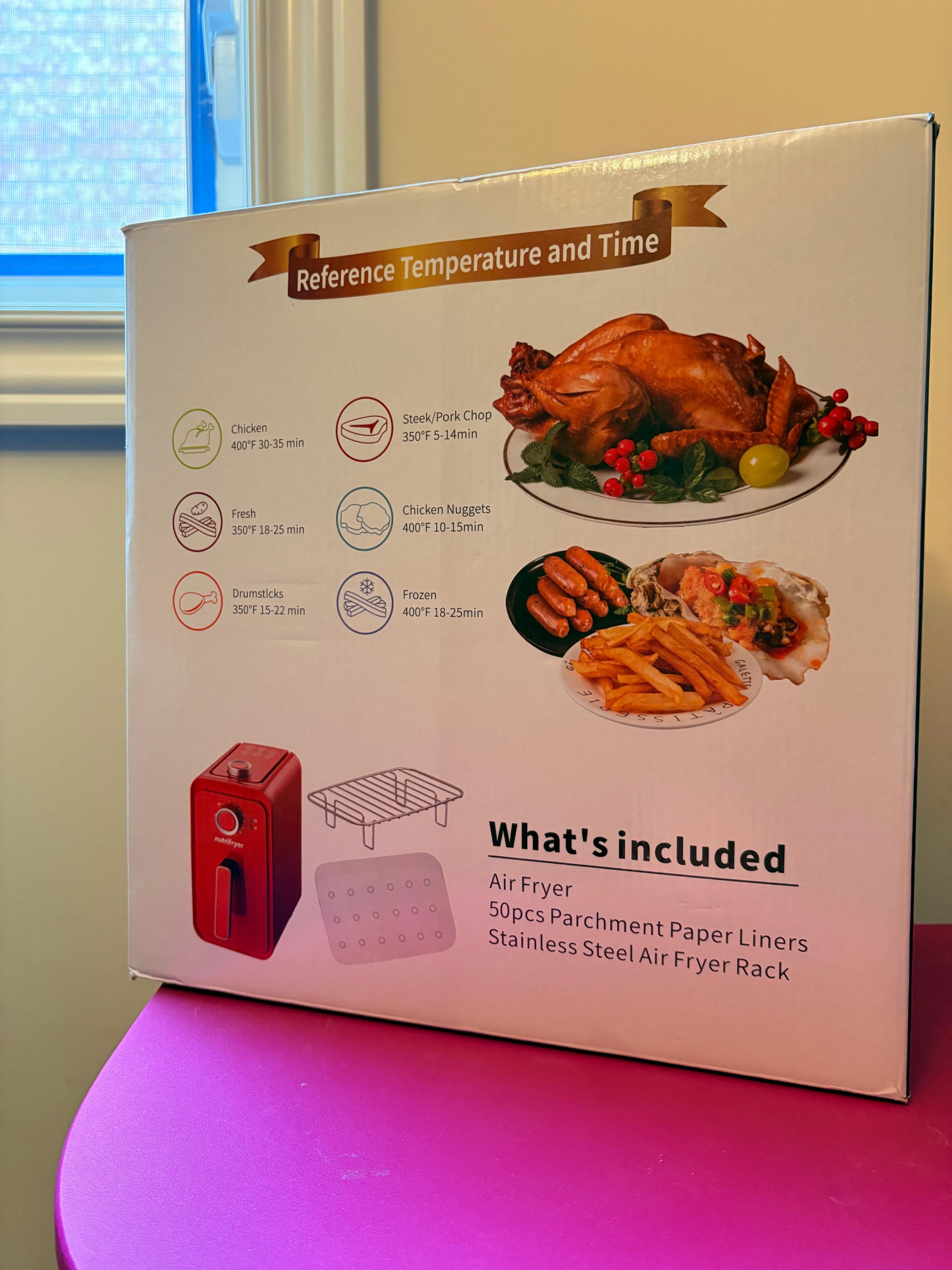 Red Air Fryer - photo 2