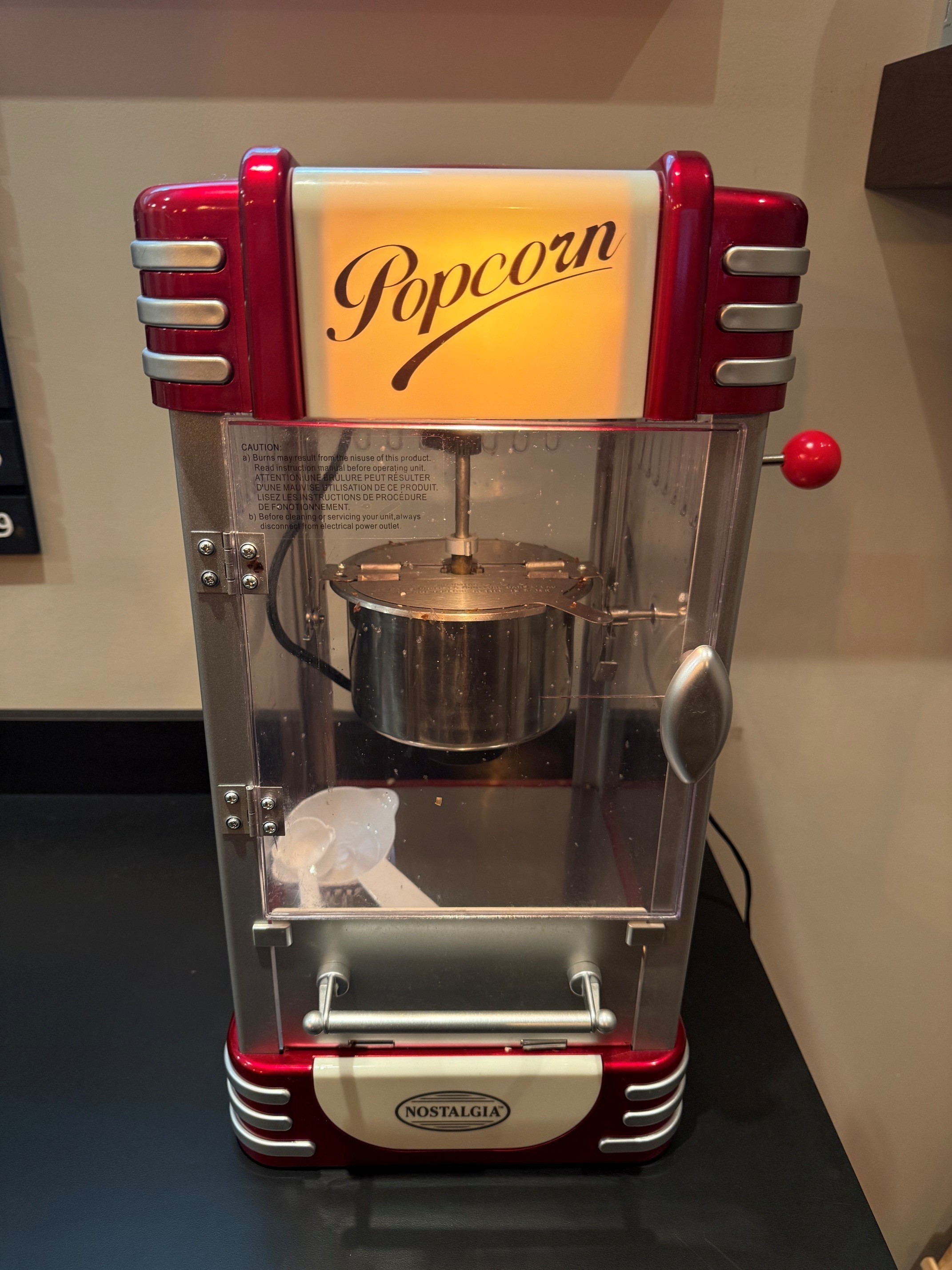 Popcorn machine