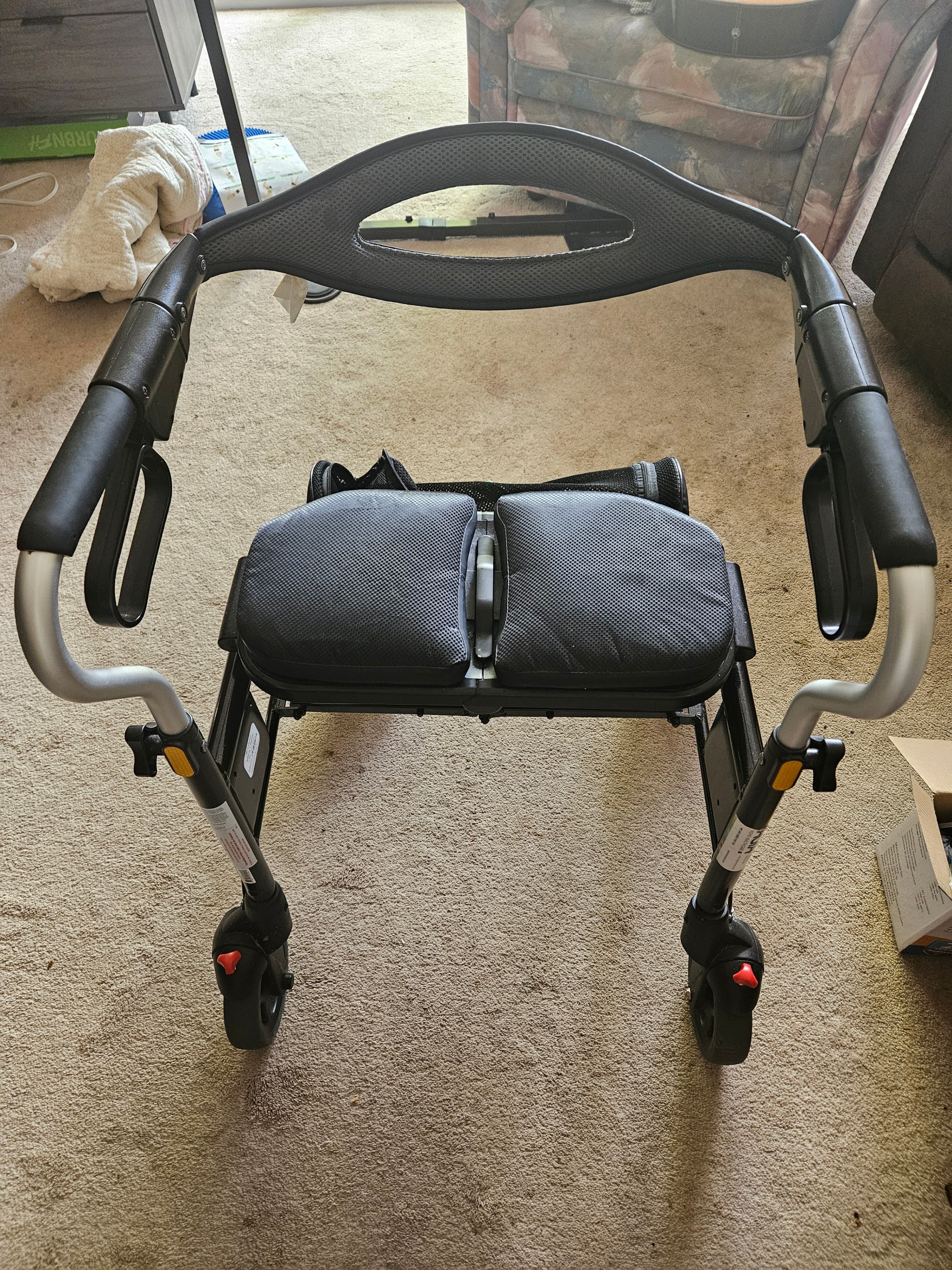 Evolution Trillium Rollator Walker w/ Slow Down Breaks, $500 New