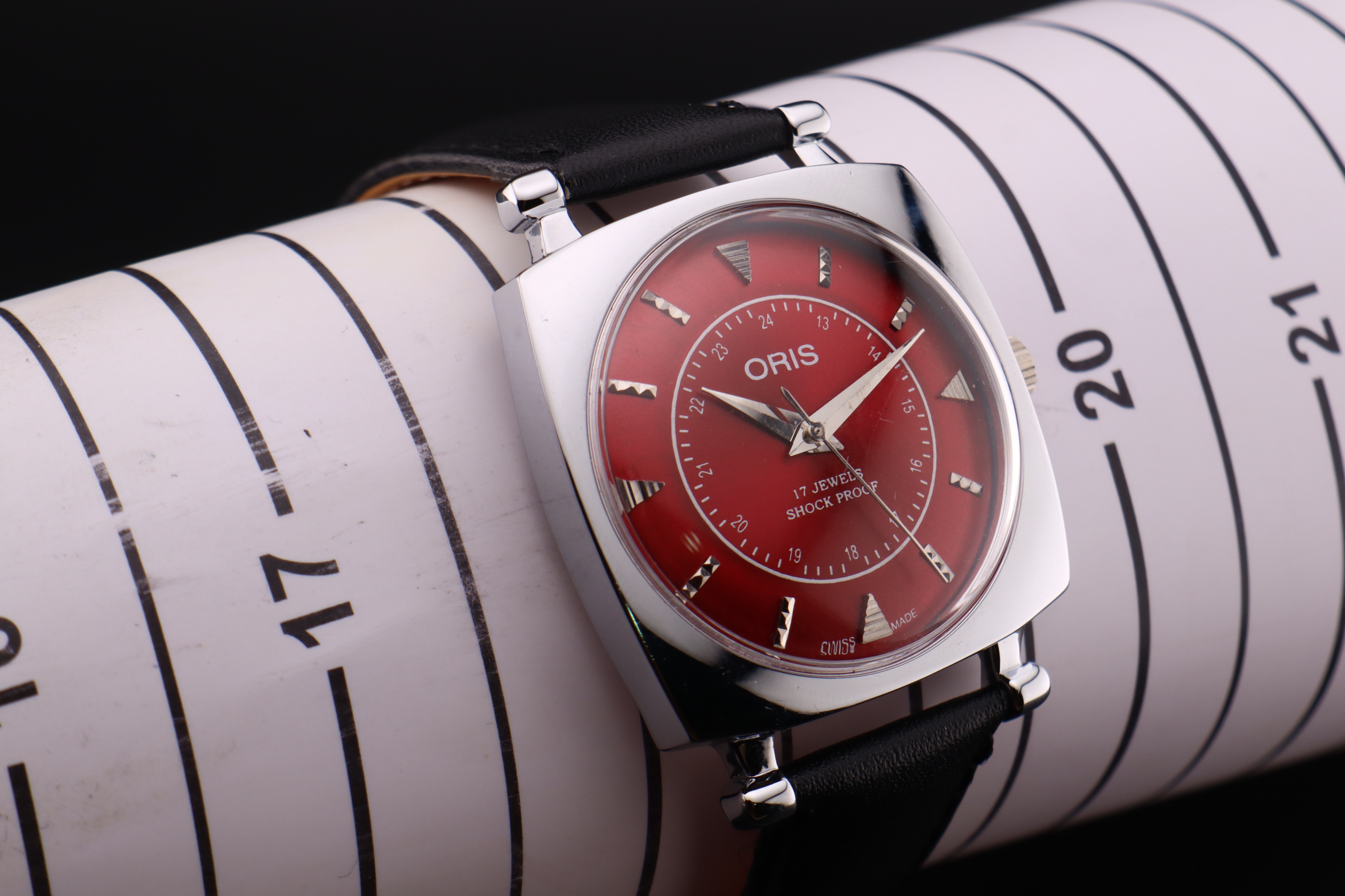 Vintage Oris Swiss ST-96 Hand Wind Mechanical Men's Watch - photo 4