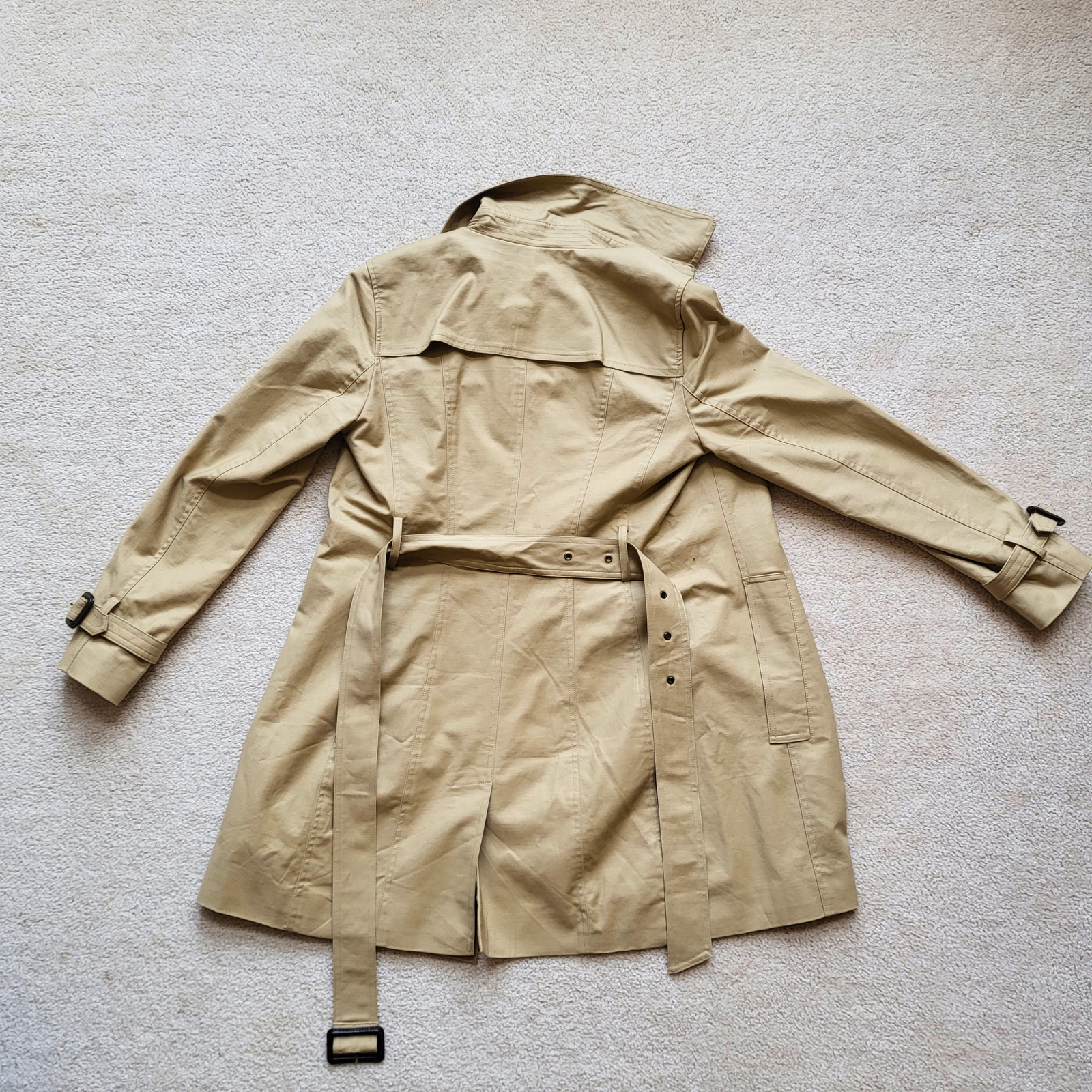 NEW - Khaki Large Joe Fresh Trench Coat - South Ajax - photo 3