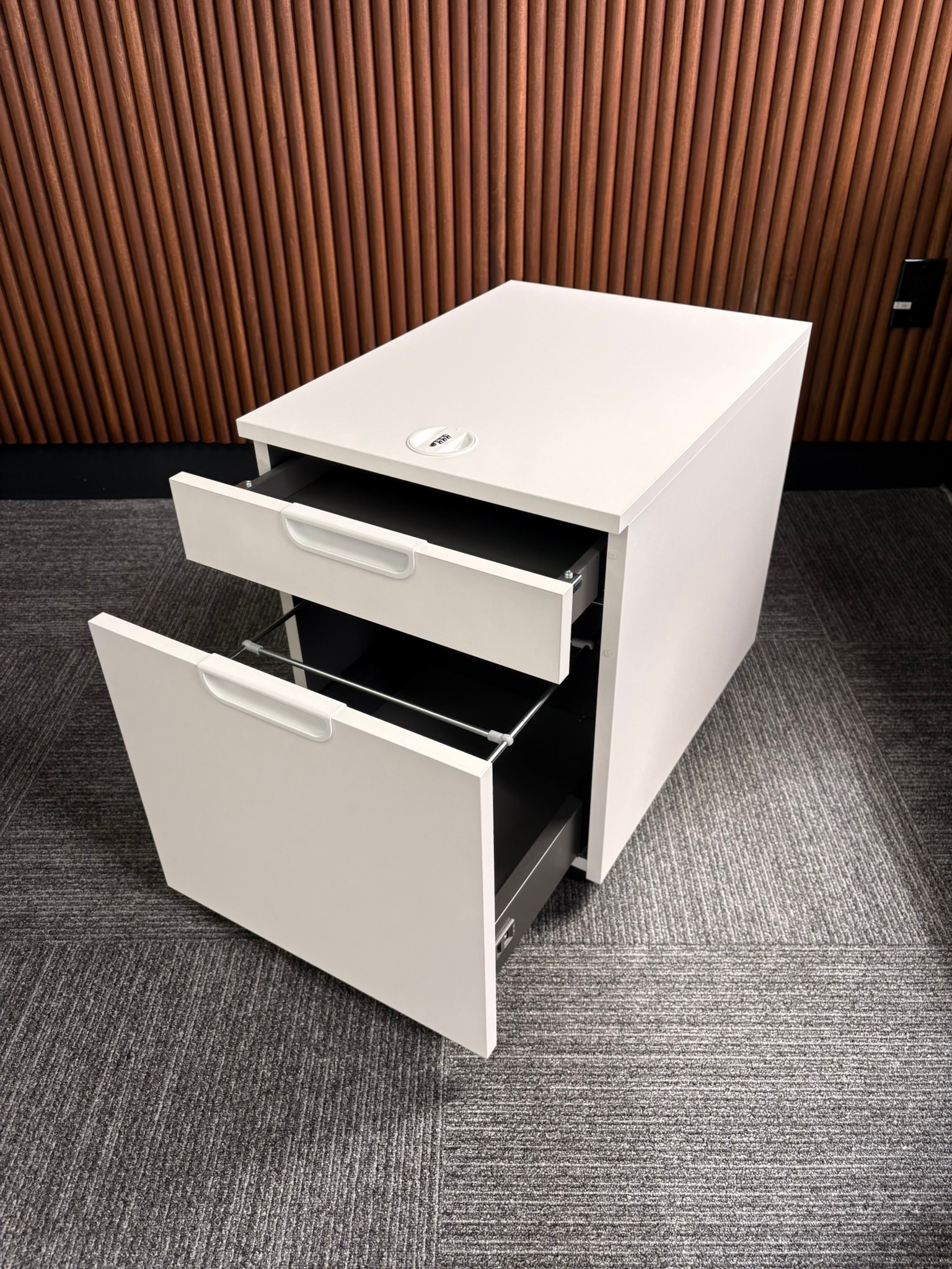 IKEA GALANT Drawer unit/drop file storage, white