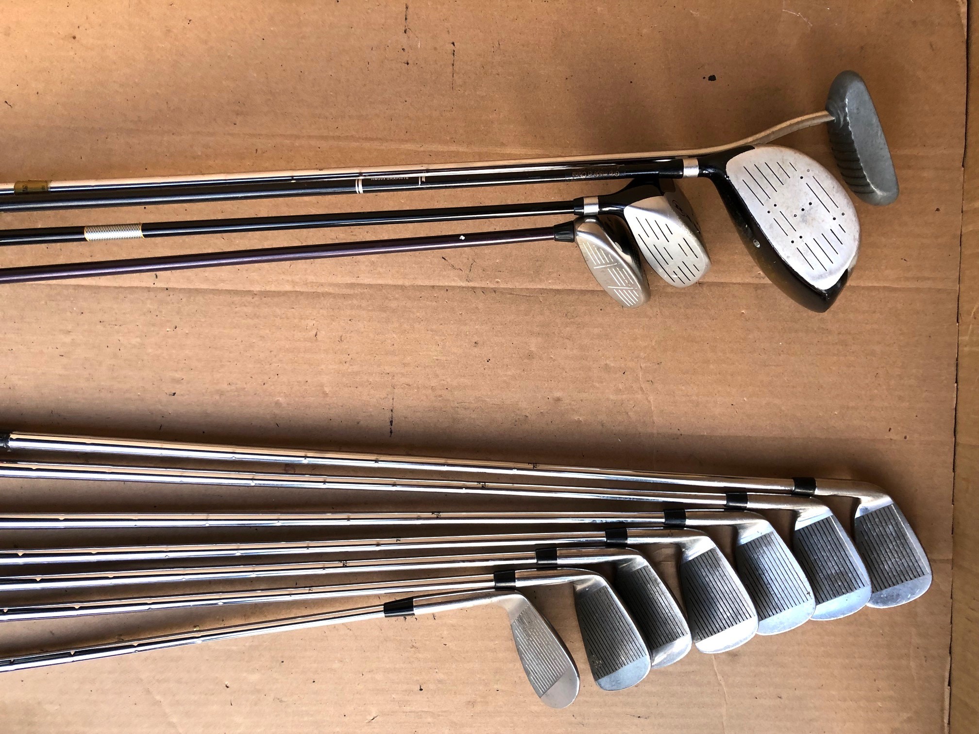 Full set of golf clubs & golf bag - right hand - photo 5