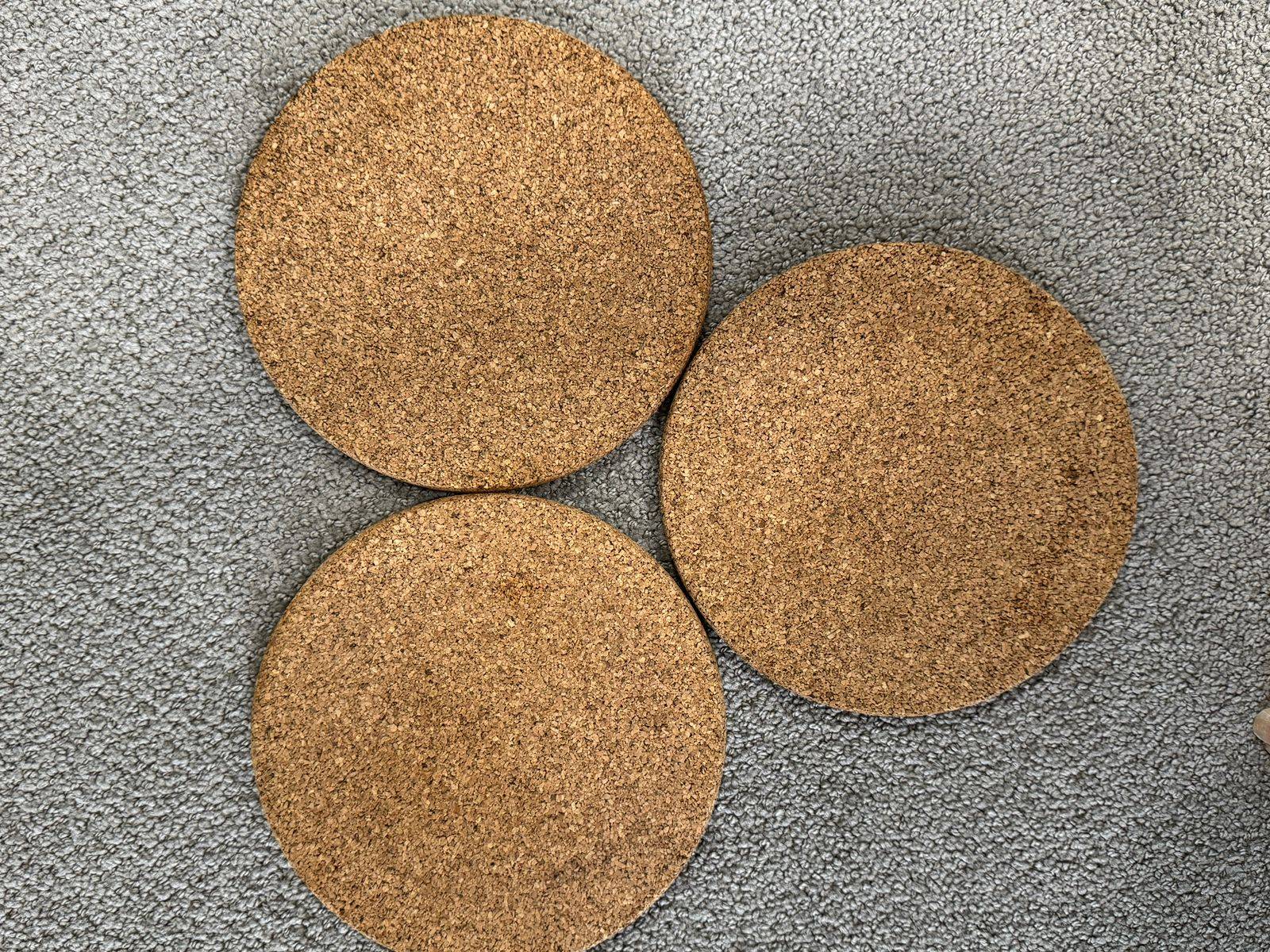 IKEA Cork Coasters (Set of 3) - photo 2