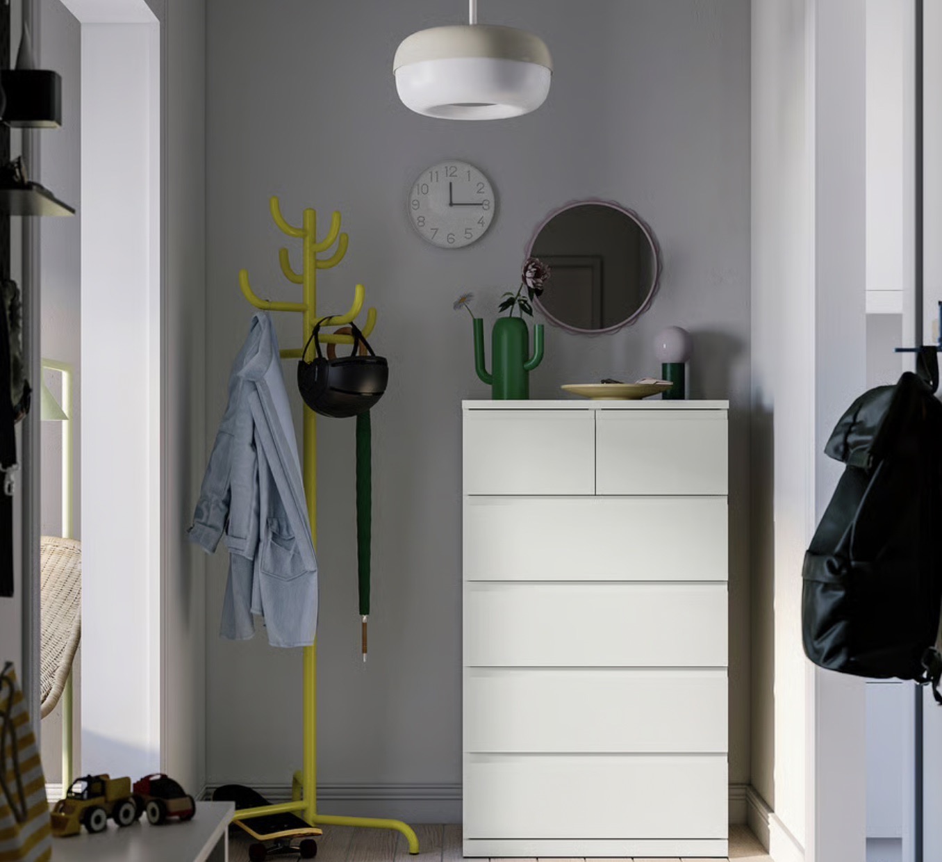 IKEA STORKLINTA 6-drawer Dresser