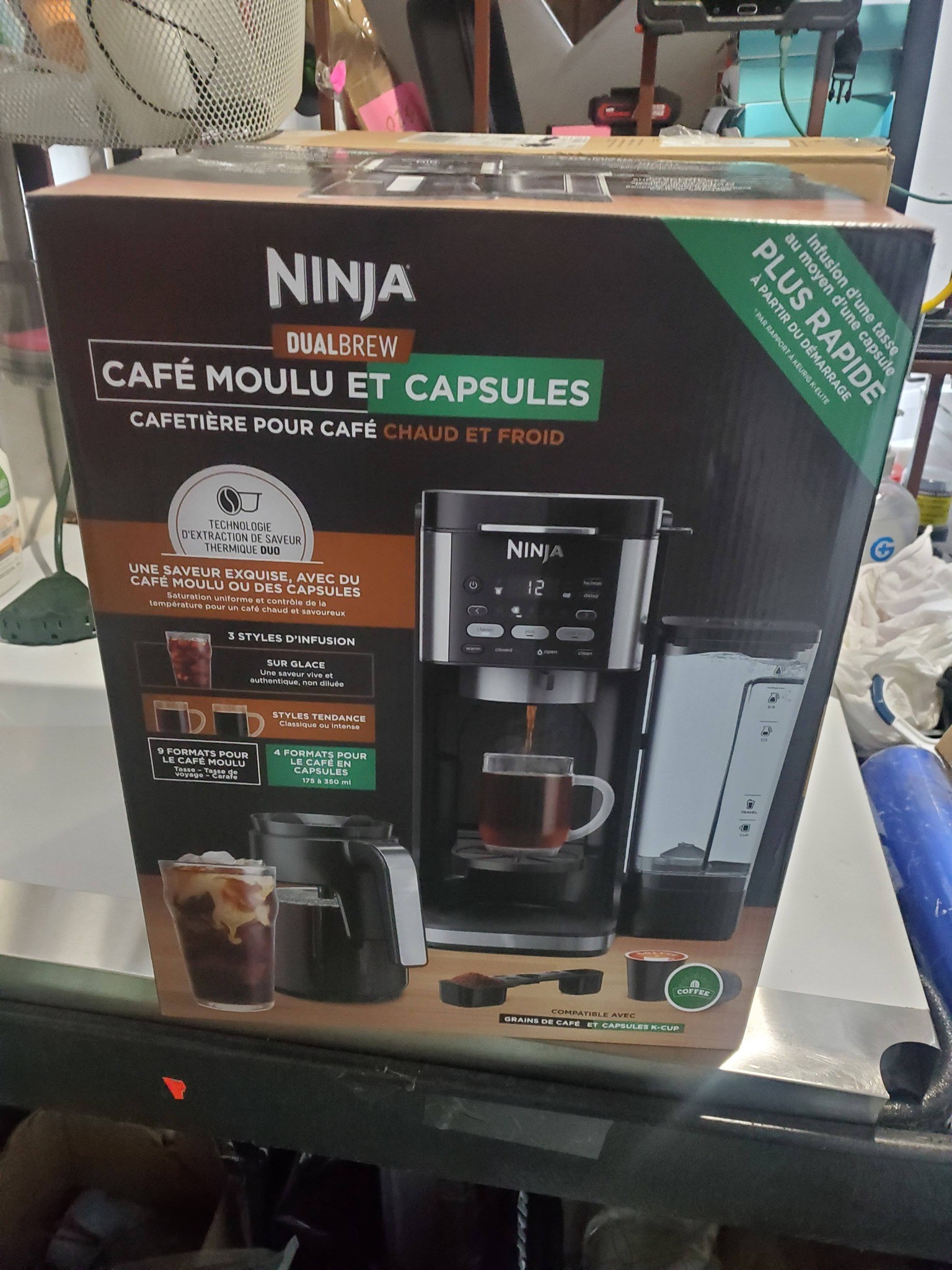 Ninja CFP101 DualBrew Hot & Iced Coffee Maker – Black