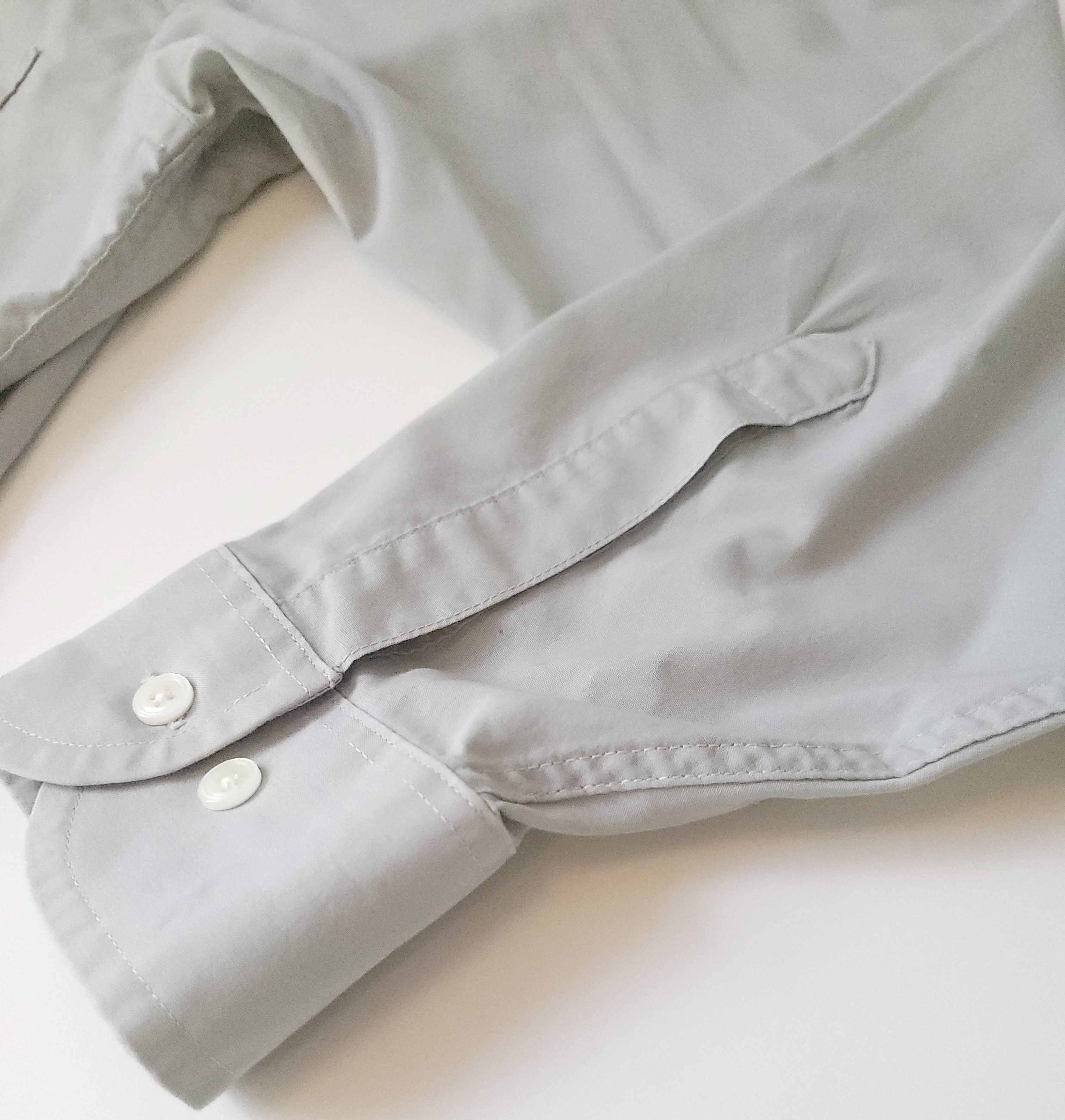 Christian Dumas Dress Shirt Size 15.5 32/33 Made in Canada Grey - photo 4
