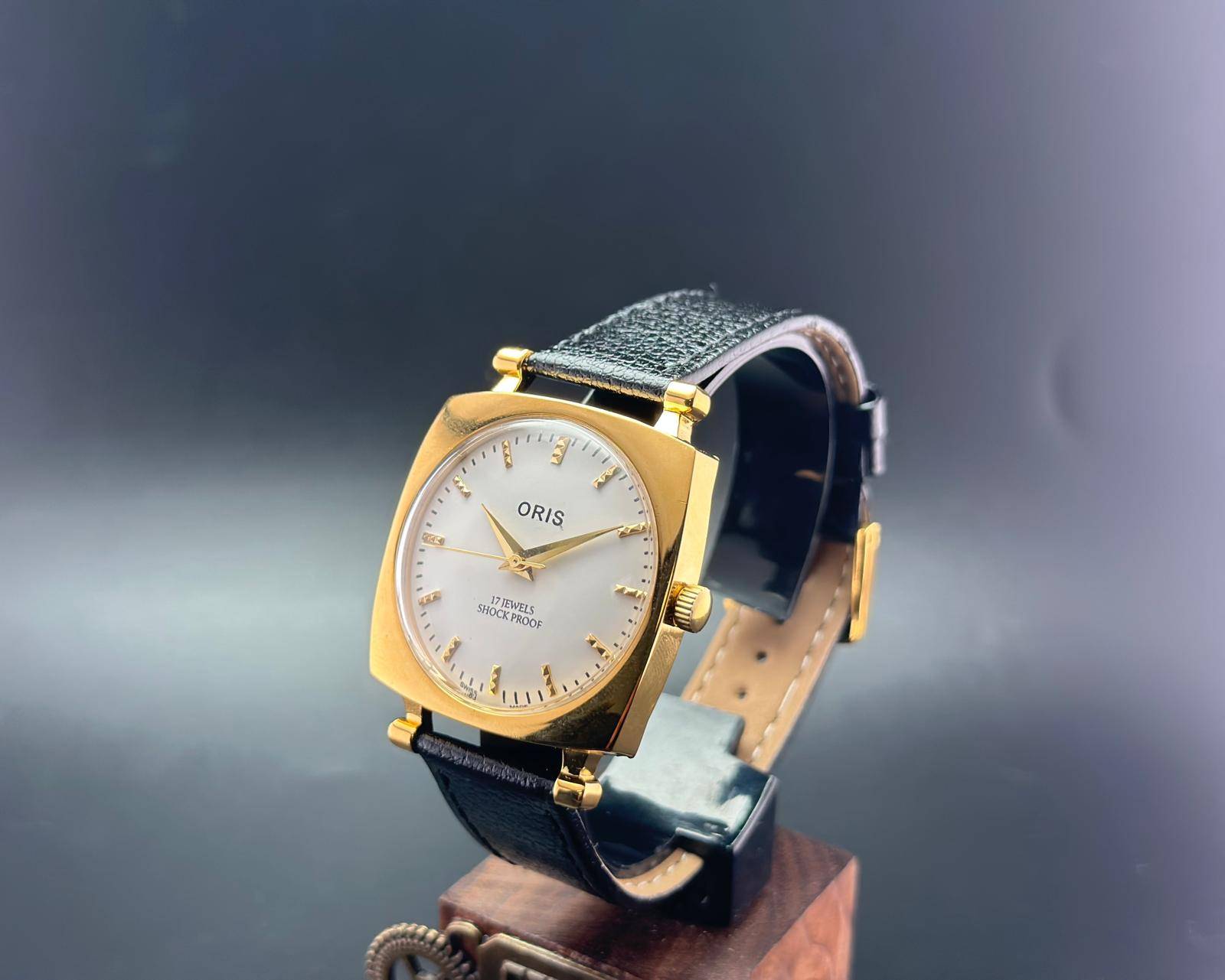 Vintage Oris Swiss ST-96 Hand Wind Mechanical Men's Watch - photo 3