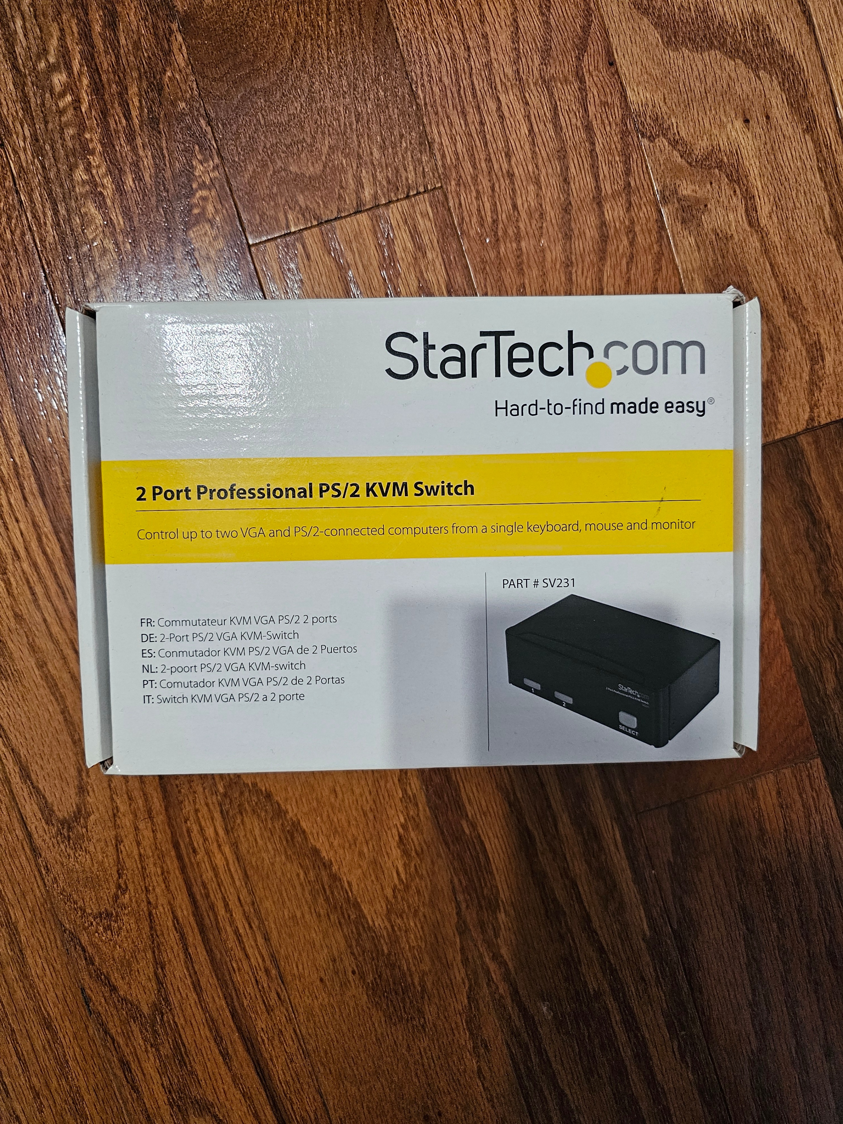StarTech SV231 PS/2 KVM Switch
