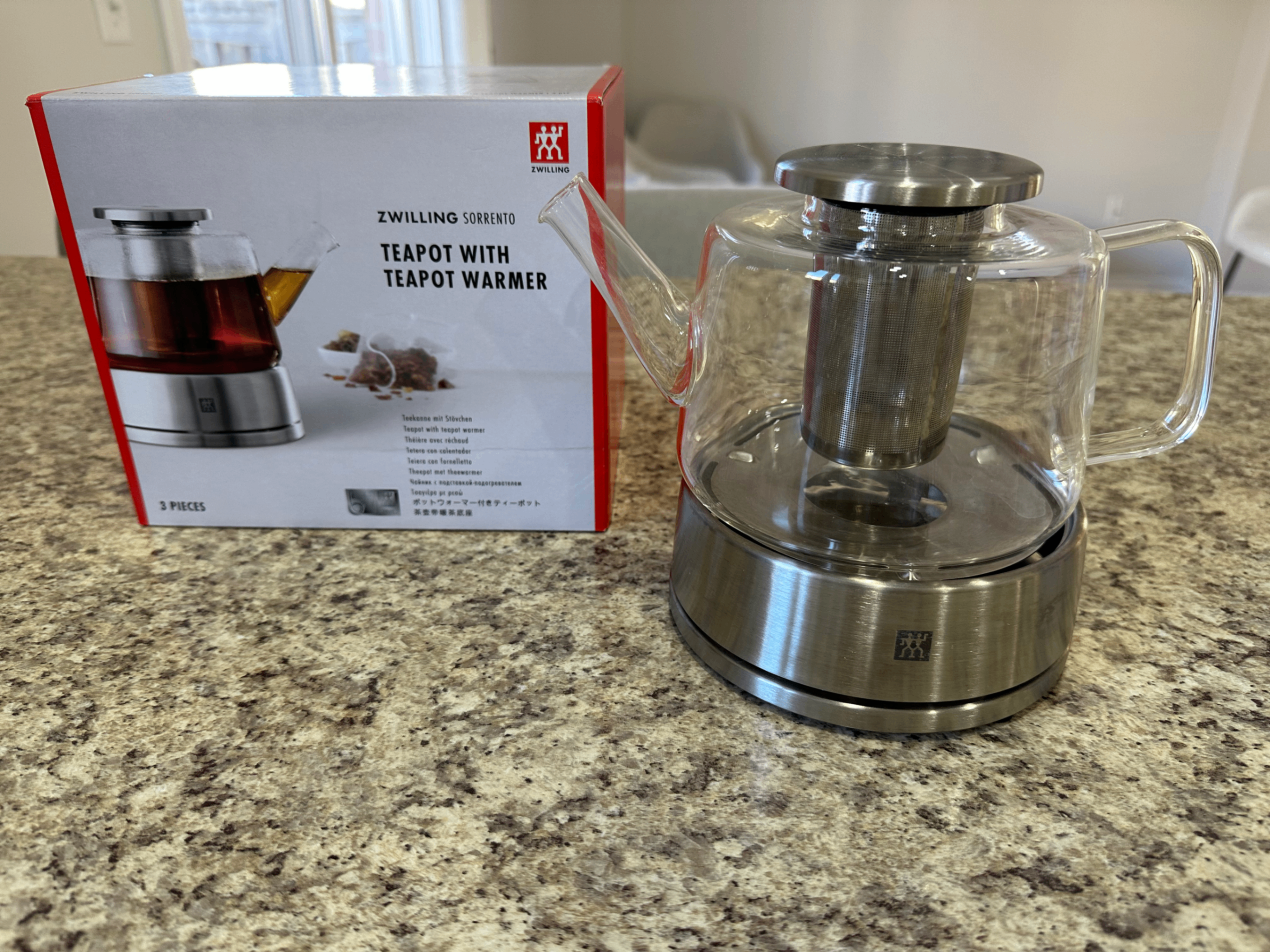 Zwilling Teapot with teapot warmer