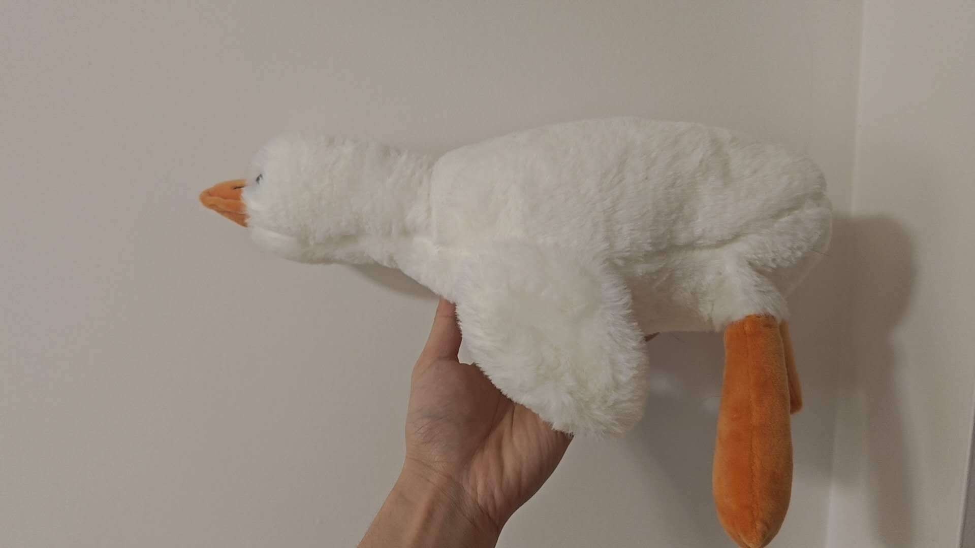 White Goose Plush Toy - photo 3