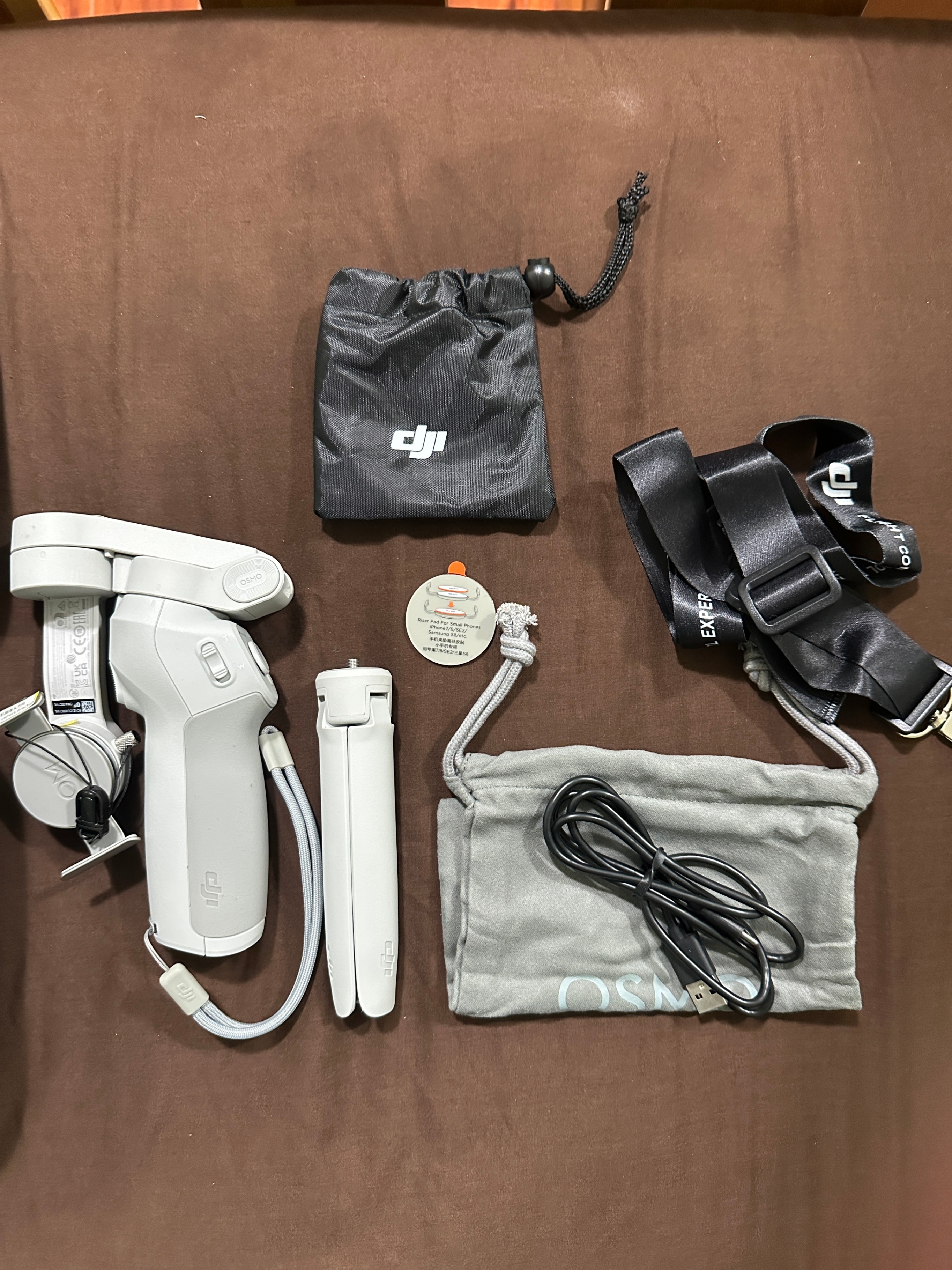 DJI OM 4 Smartphone Gimbal with bag & extra accessories - photo 2
