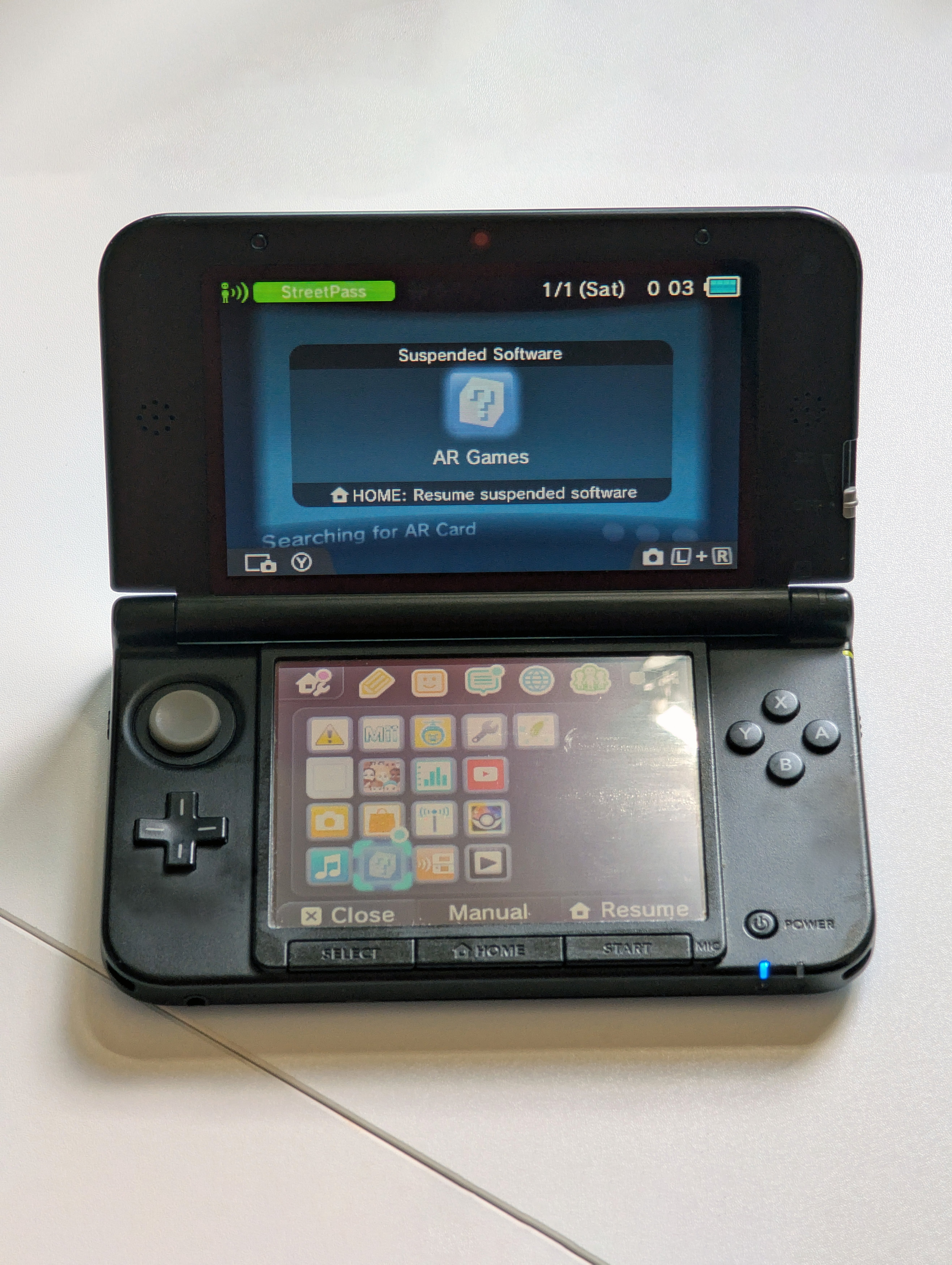 Nintendo 3DS XL Pokemon XY Xerneas Yveltal Blue Limited Edition - photo 2