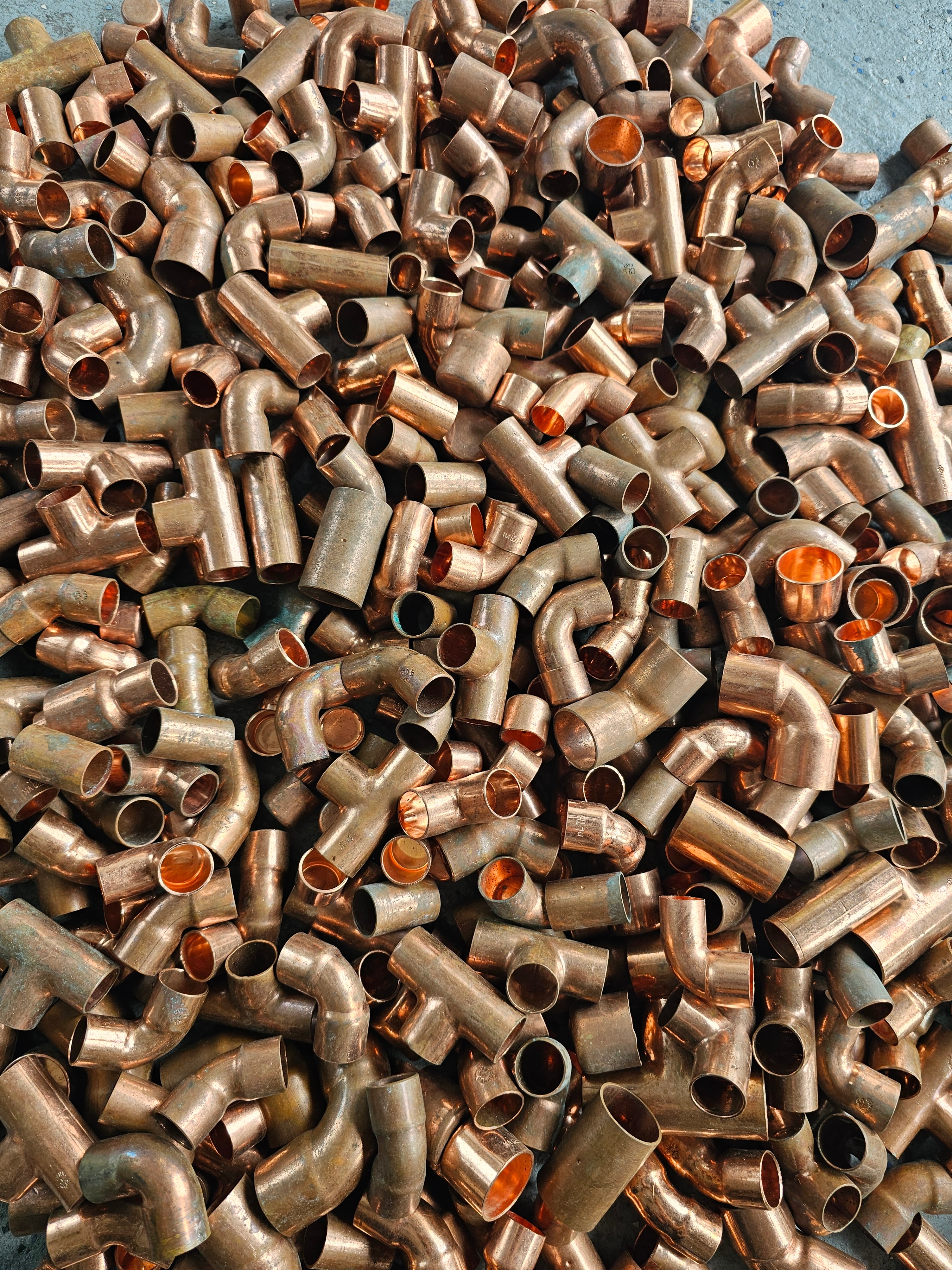 Assorted Copper Plumbing Fittings - photo 2
