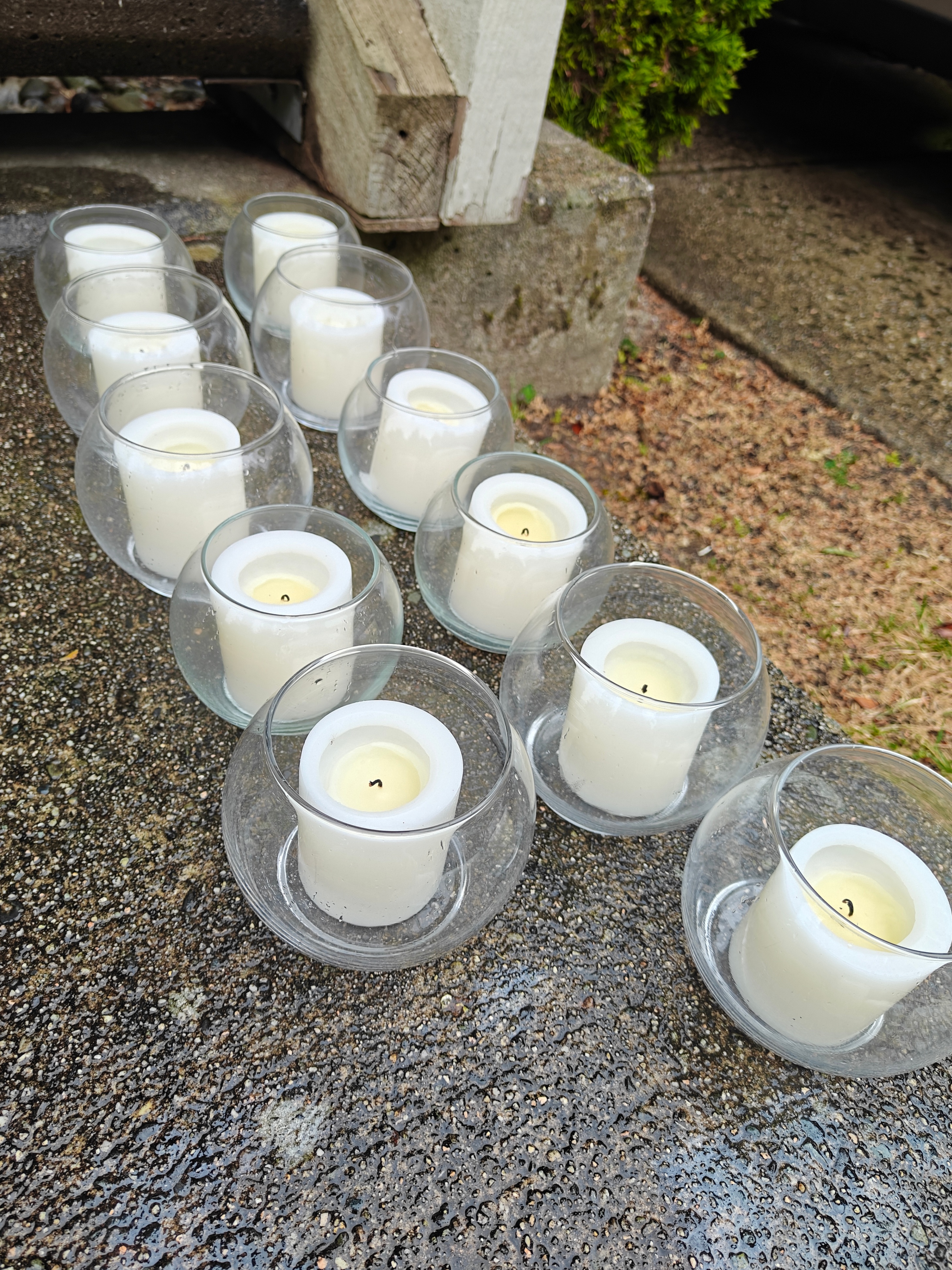 Wedding / Event Candle Centerpiece Lot