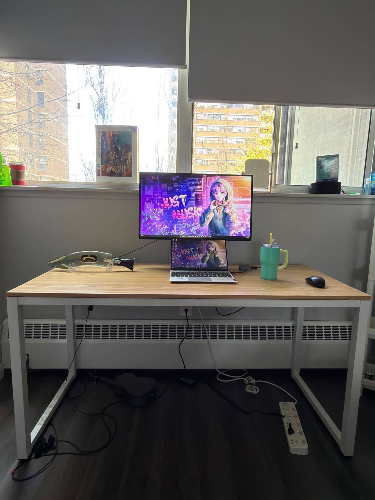 SHW Mission 48-Inch Home Office Computer Desk