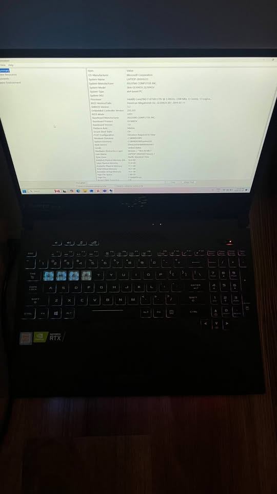 ASUS ROG Strix Hero Edition GL504G – i7-8750H / RTX 2060 / 16GB - photo 3