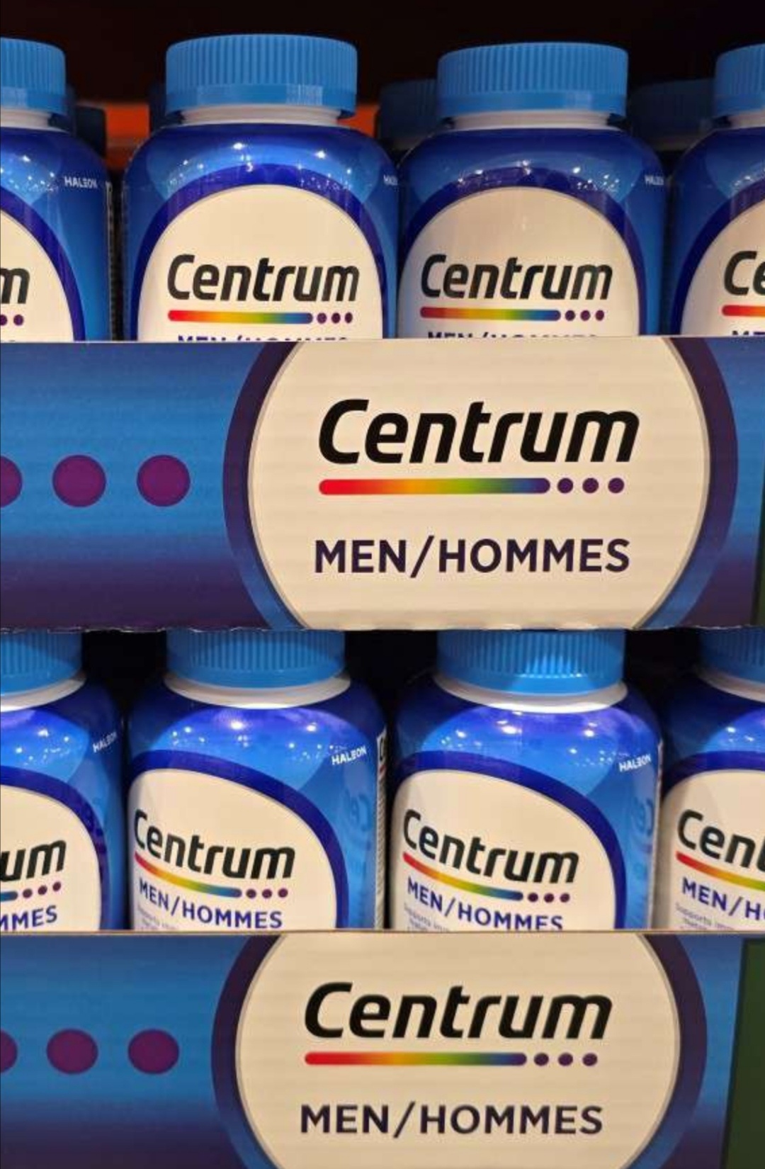 Brand new 250 tablets Centrum Men/Hommes Multivitamins