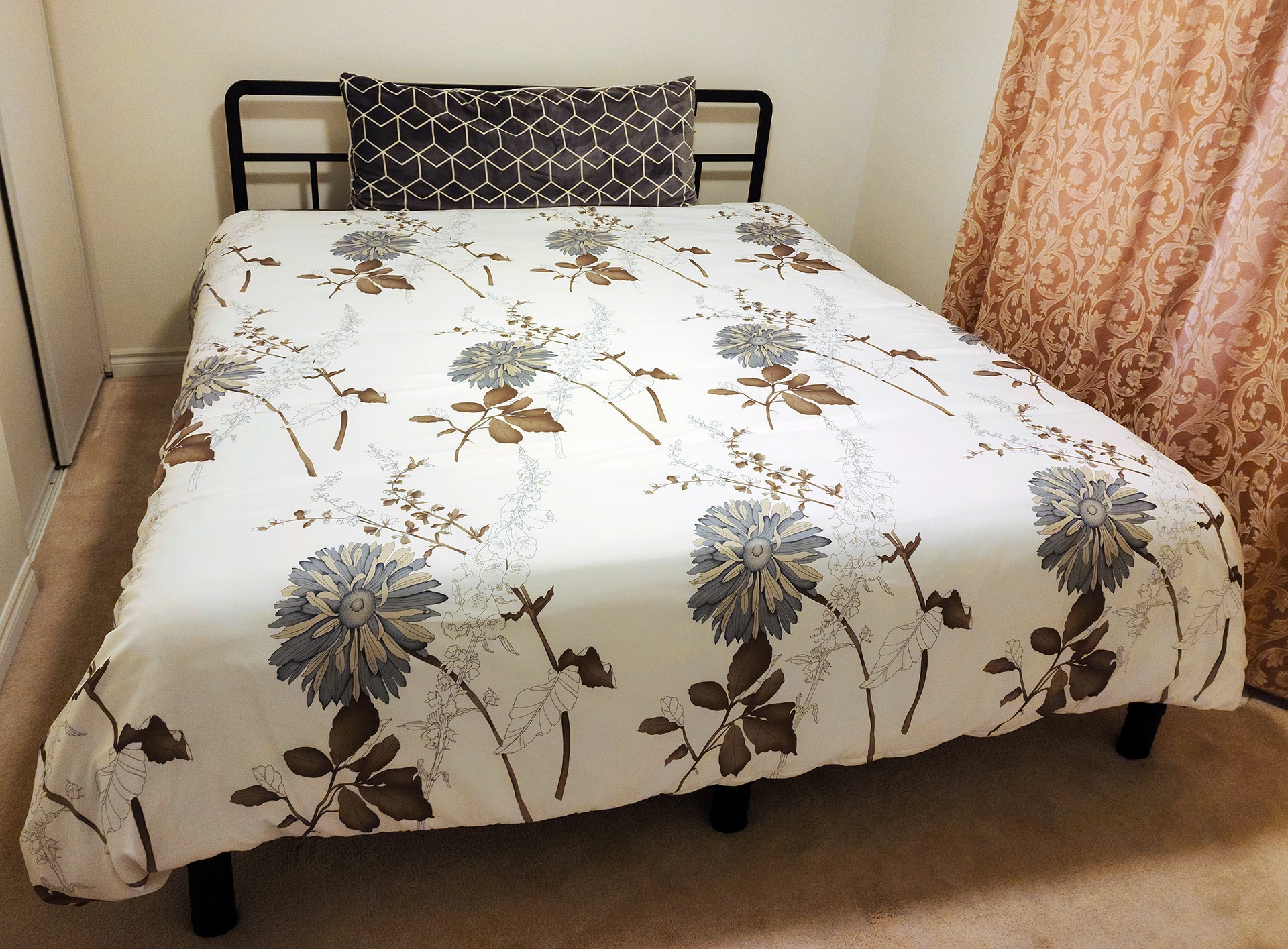 Like-New California King Bed Set - Everything Included