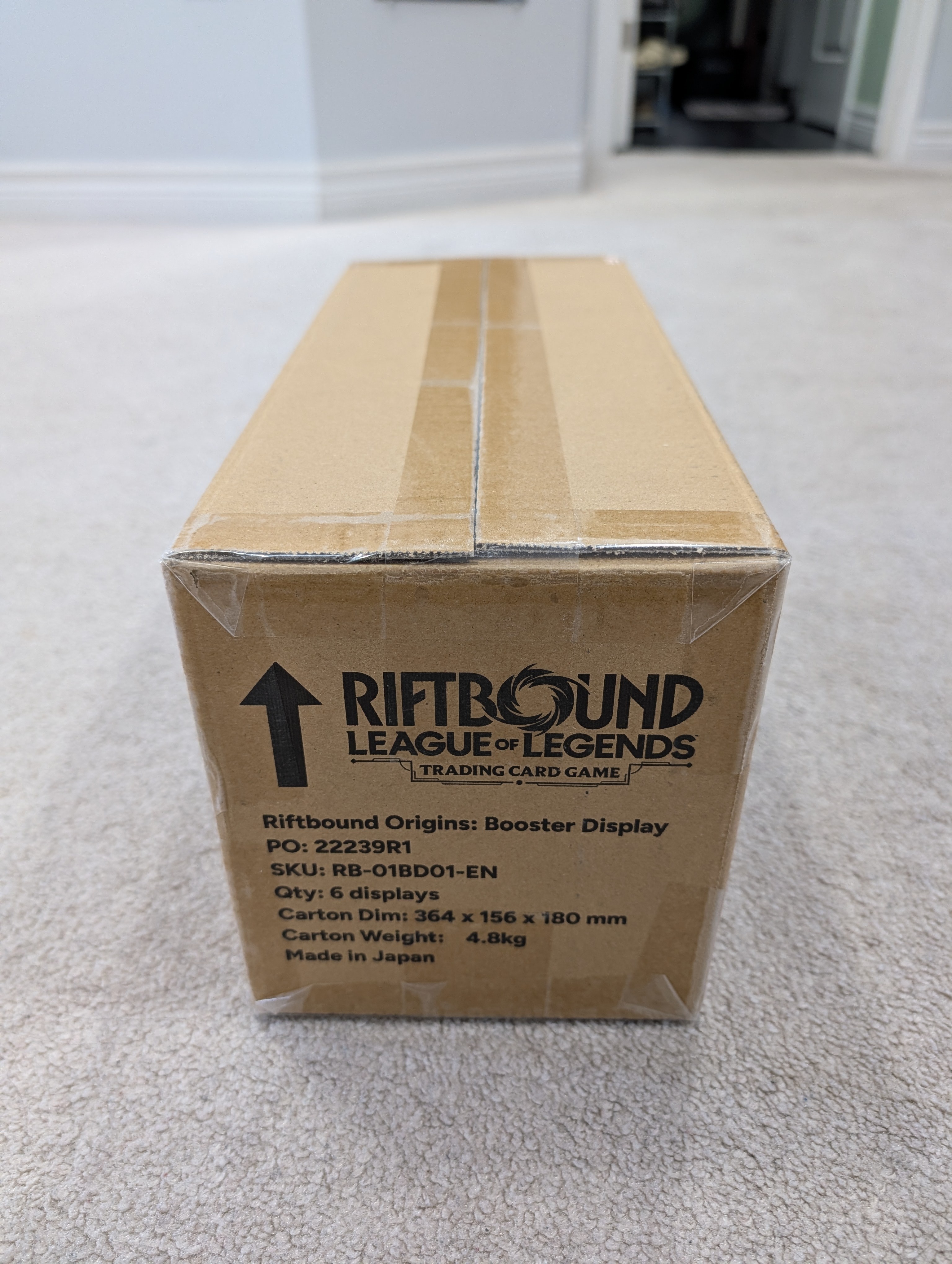 Riftbound League of Legends TCG ORIGINS BOOSTER CASE  Sealed - photo 4