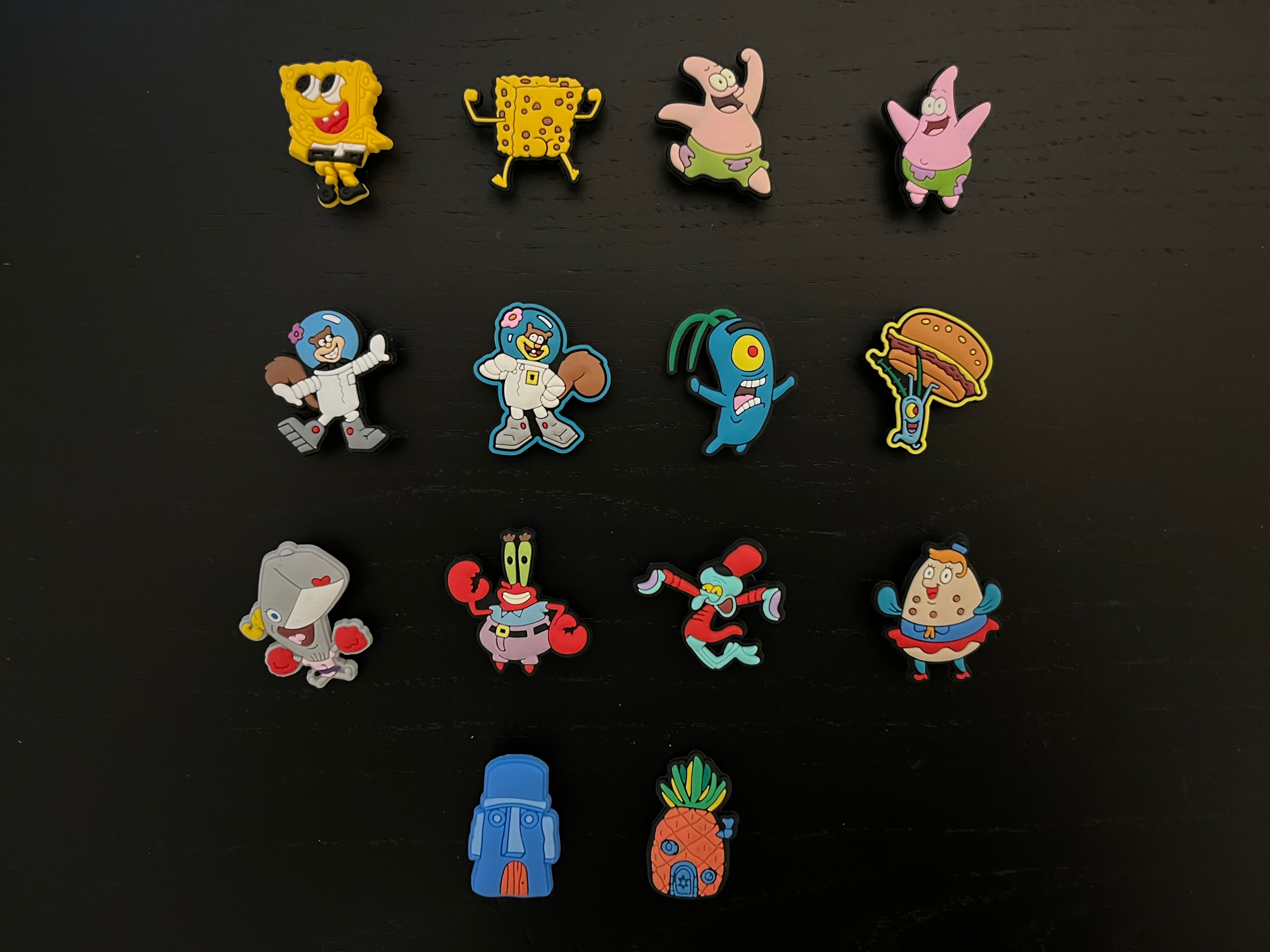Spongebob Squarepants Crocs Charms Jibbitz