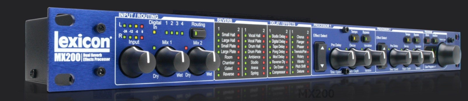 Lexicon MX200 Dual Reverb / Effects Processor - Great Condition