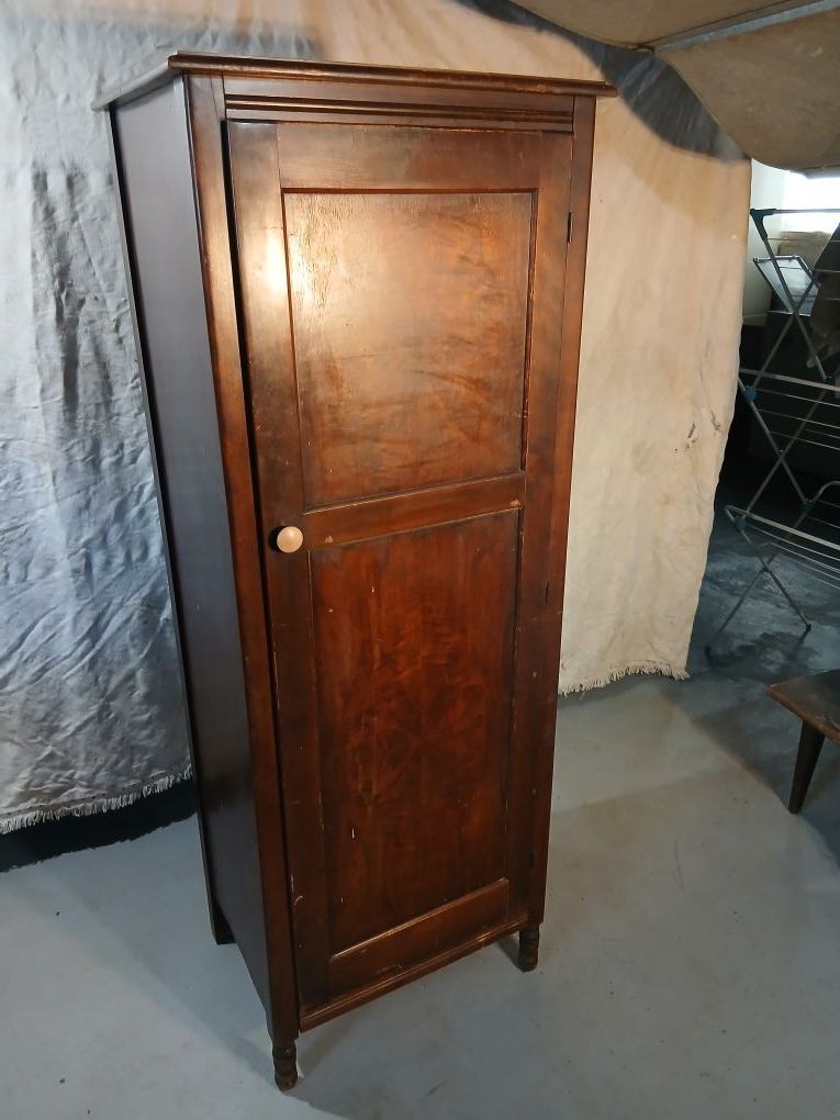 Vintage Solid Wood Wardrobe