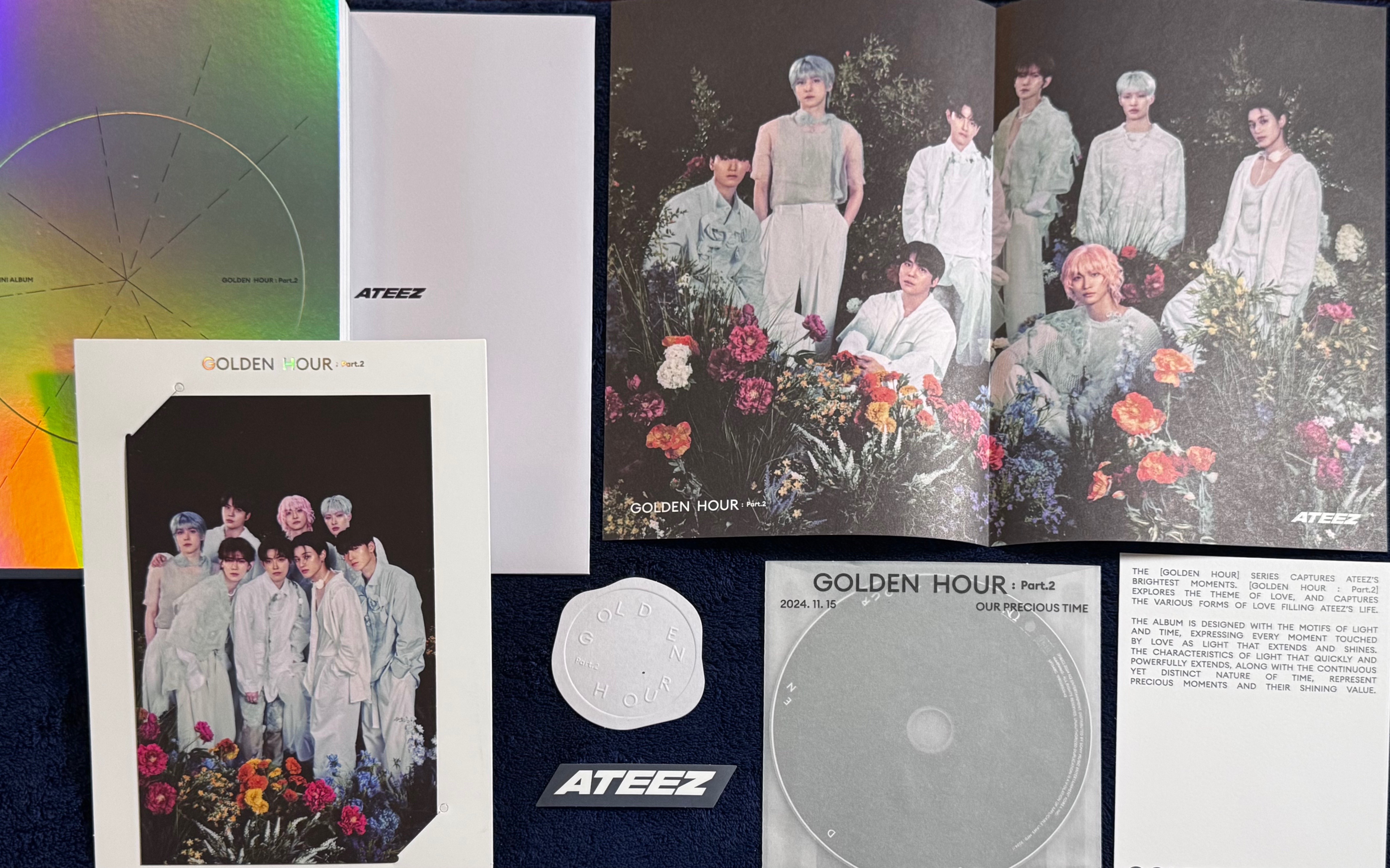 ATEEZ "Golden Hour : Part.2" albums, various versions (NO PCS) - photo 2
