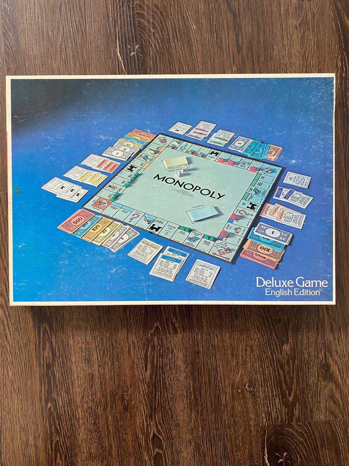 Monopoly Deluxe English Edition Board Game
