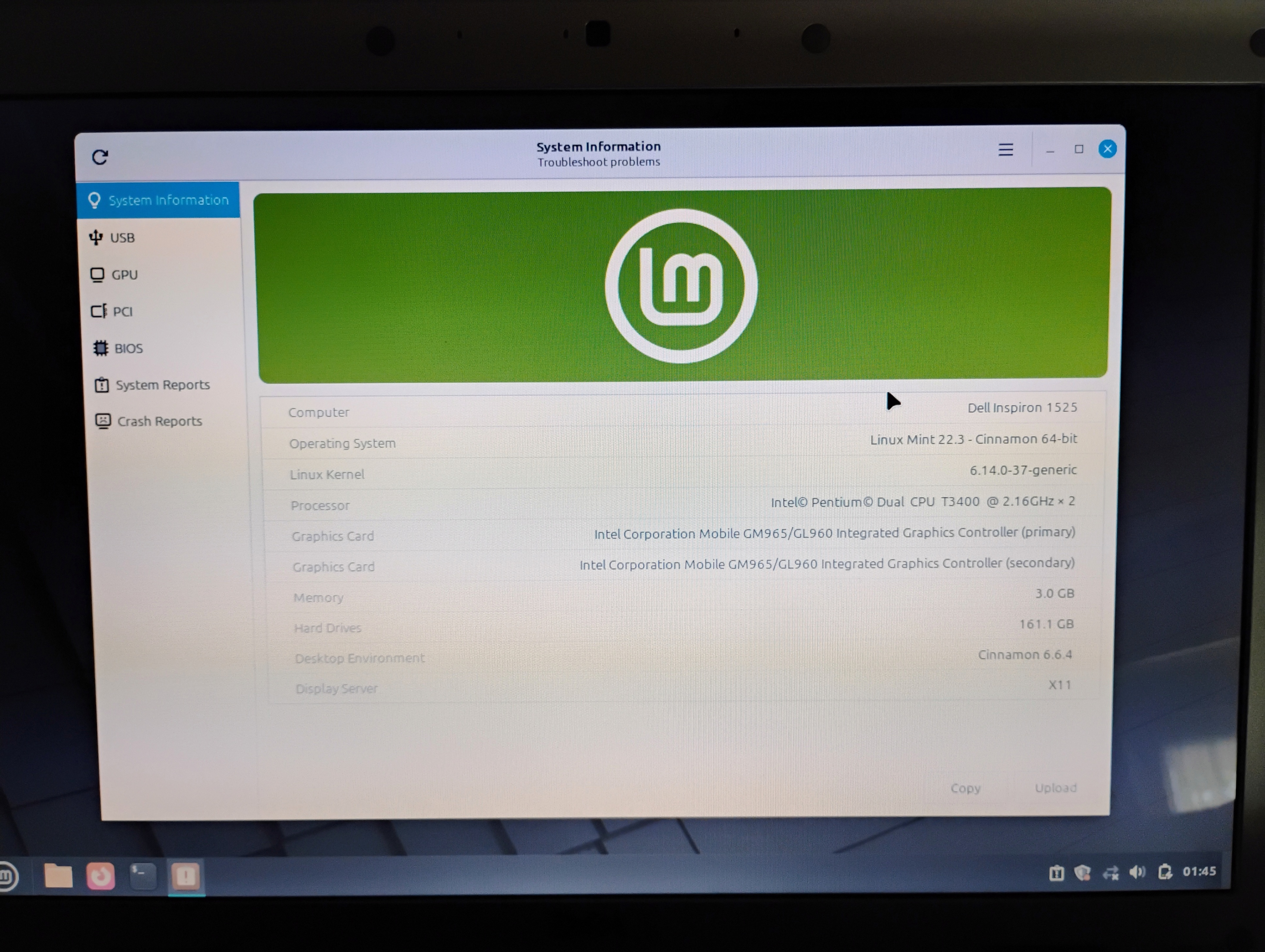 Dell Inspiron 1525 laptop