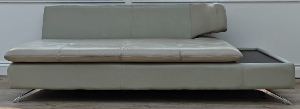 Modern Faux Leather Couch / Sofa - photo 3