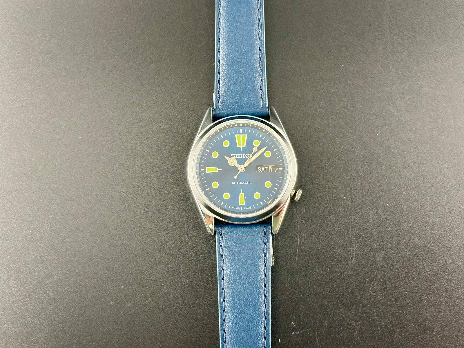 Vintage Seiko 5 Automatic 6309A Men's  Watch D&D- Japan Made - photo 4