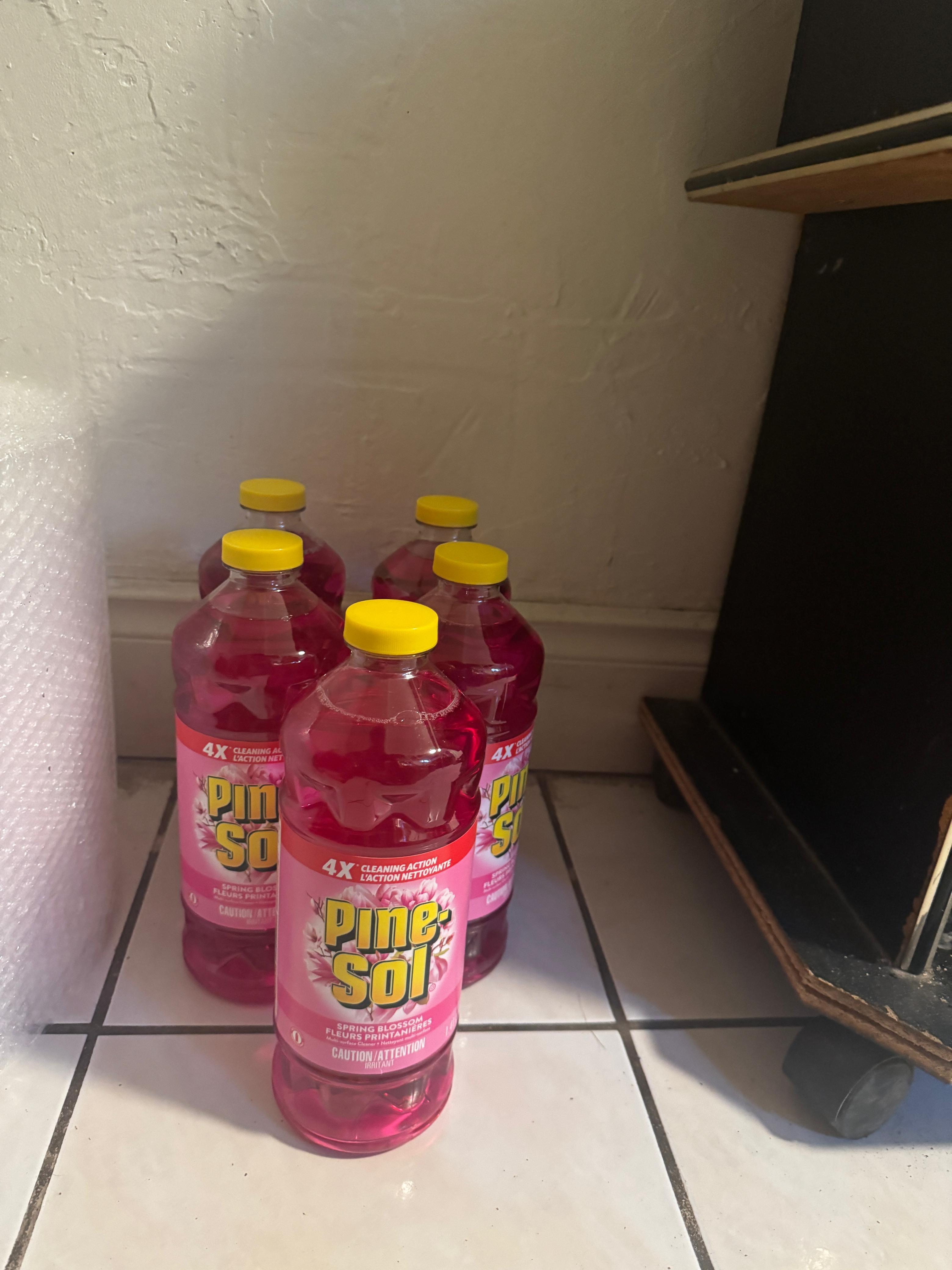 Pine-Sol Spring Blossom Cleaner (5 Bottles)