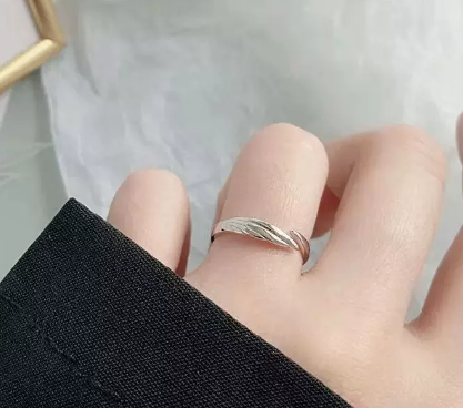 Angel & Devil Wing Couples Rings - photo 3
