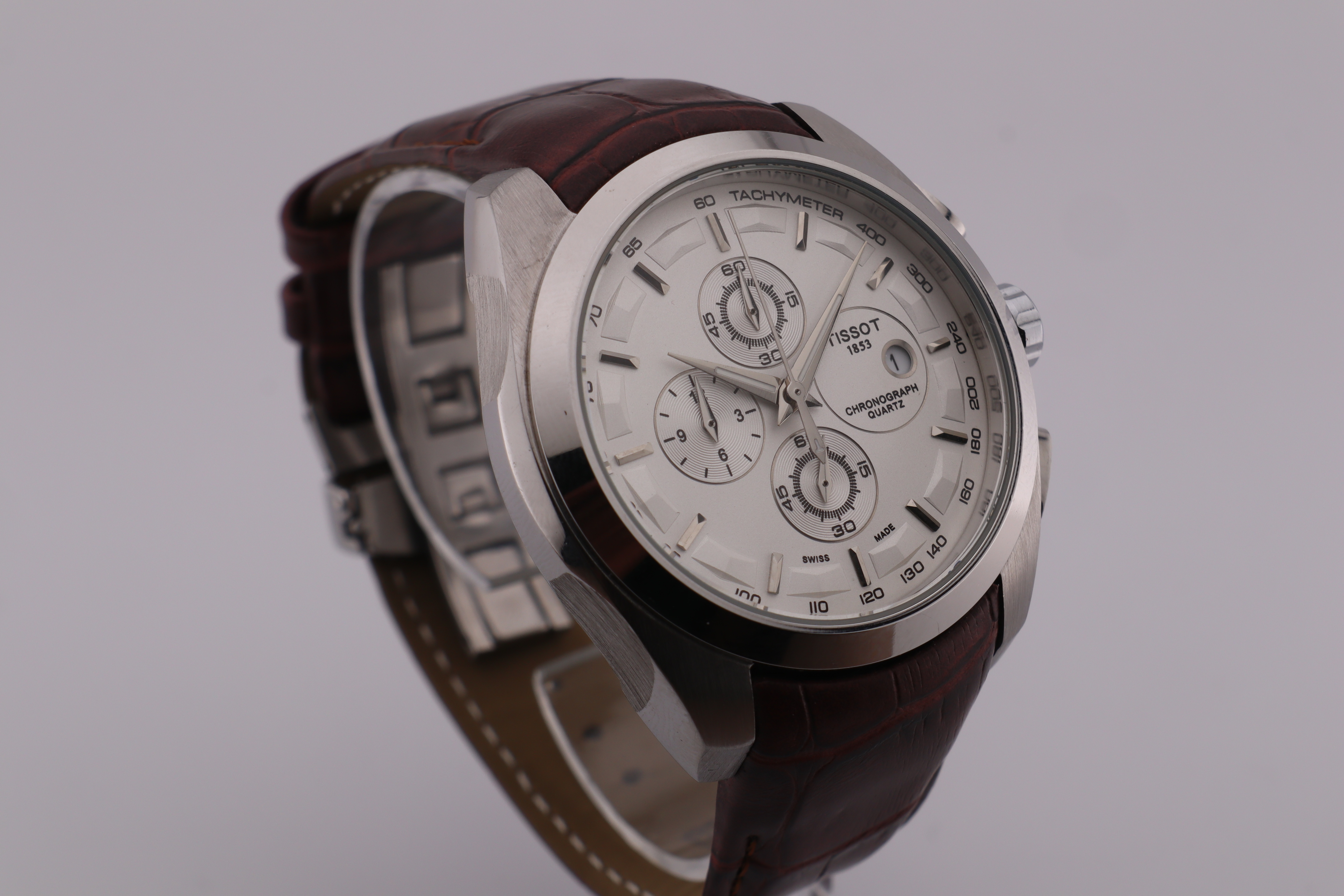 Tissot 1853 Couturier Tachymeter Chronograph Quartz Wrist Watch