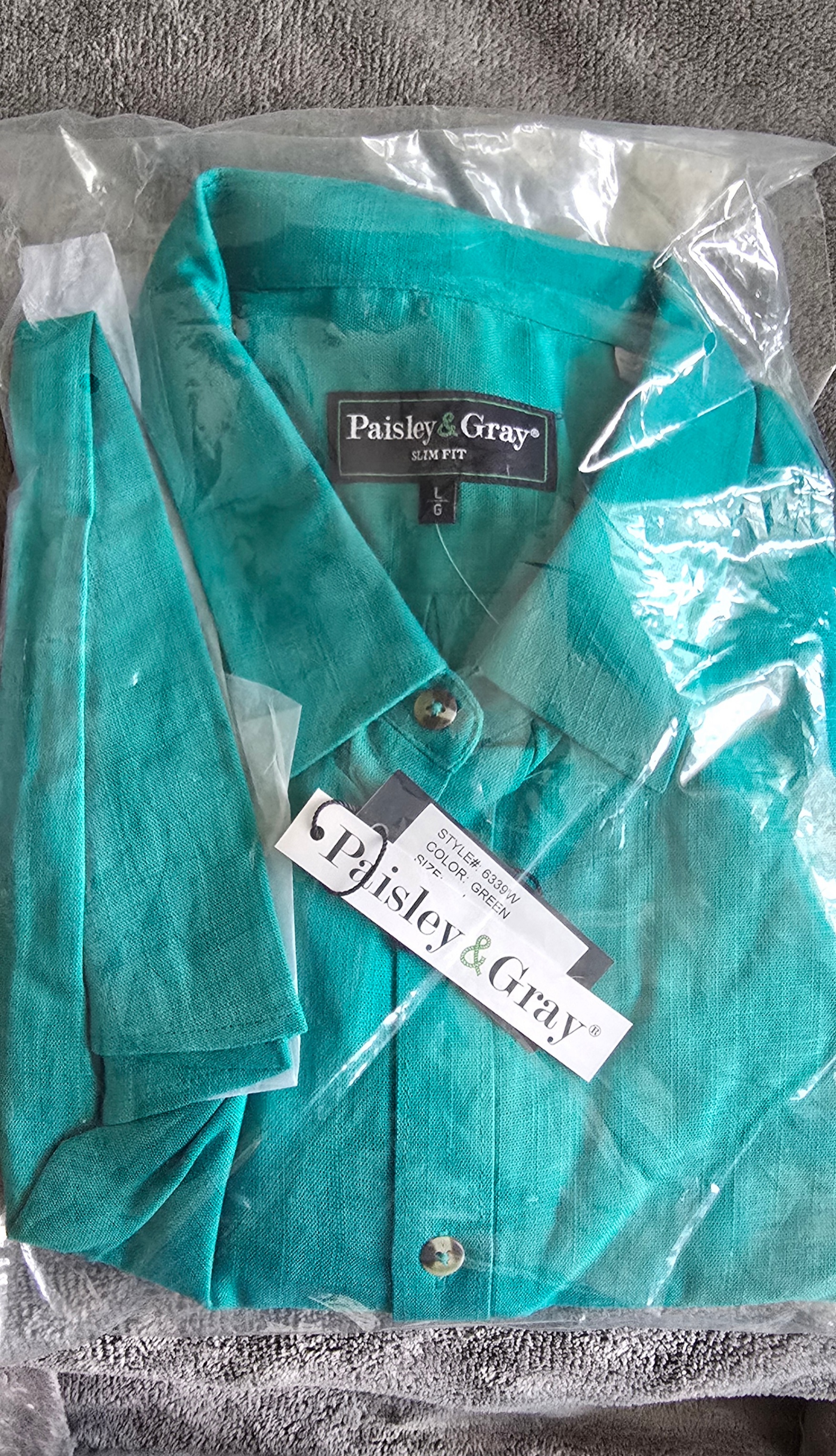 Paisley & Gray Mens Cabo Button Up Shirt