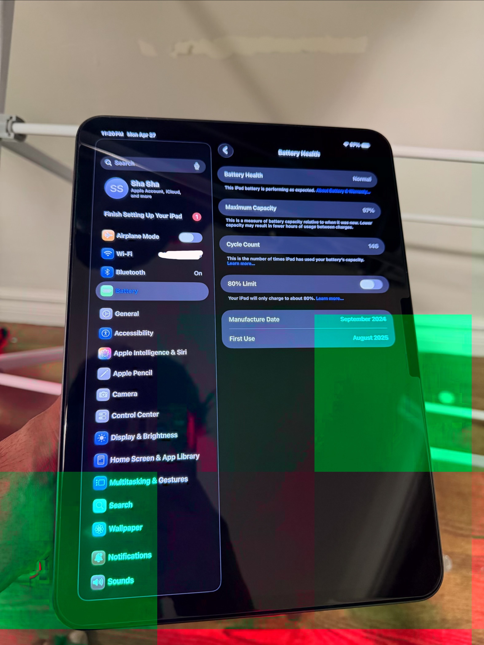 Ipad Pro m4 with Apple care + Till Aug 2027 - photo 4