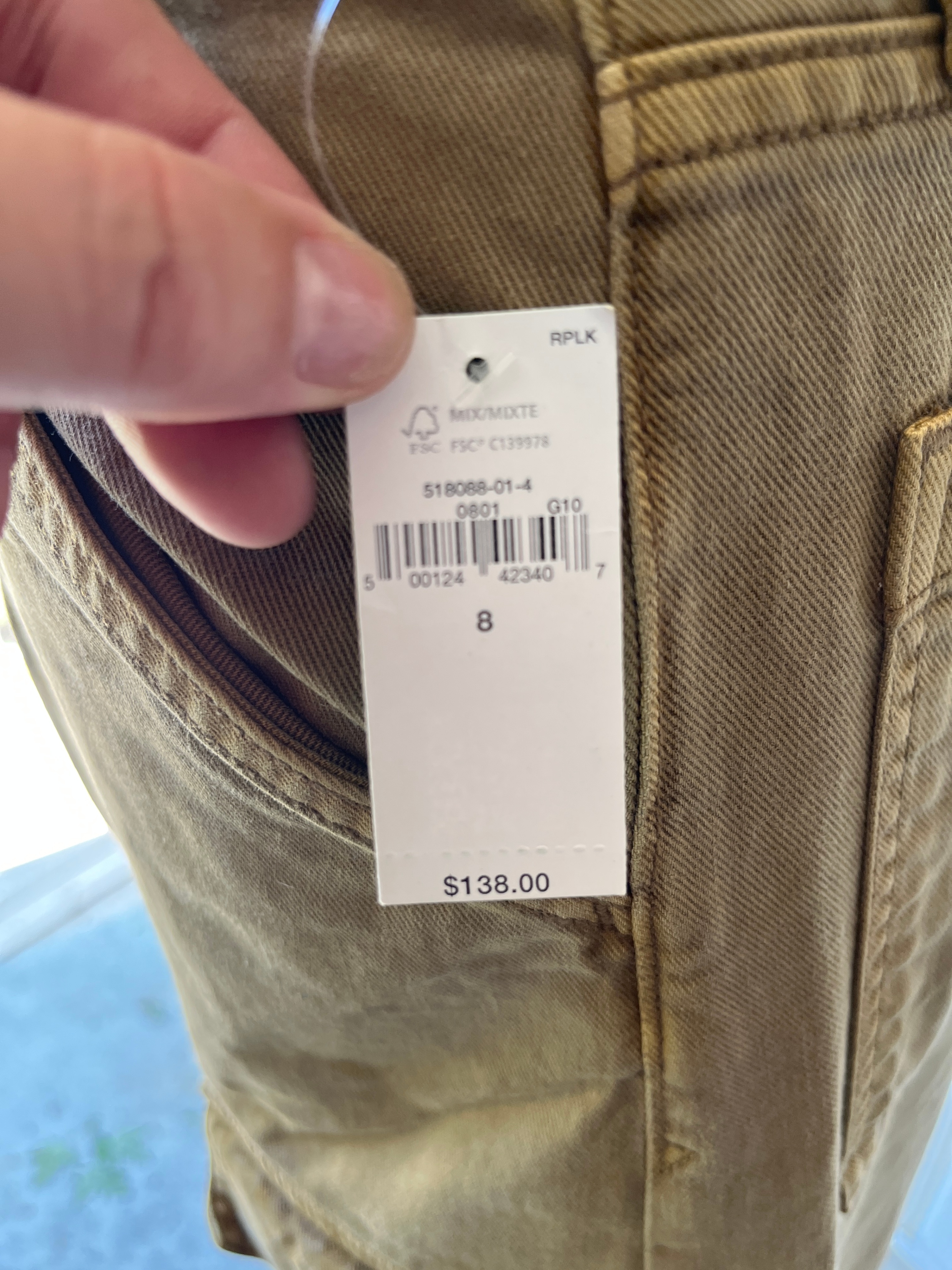 Gap Cargo Pants Size 8 Khaki - photo 3