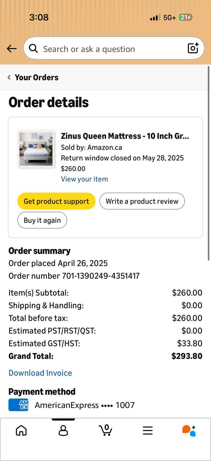 Zinus Queen Mattress - 10 Inch - photo 3