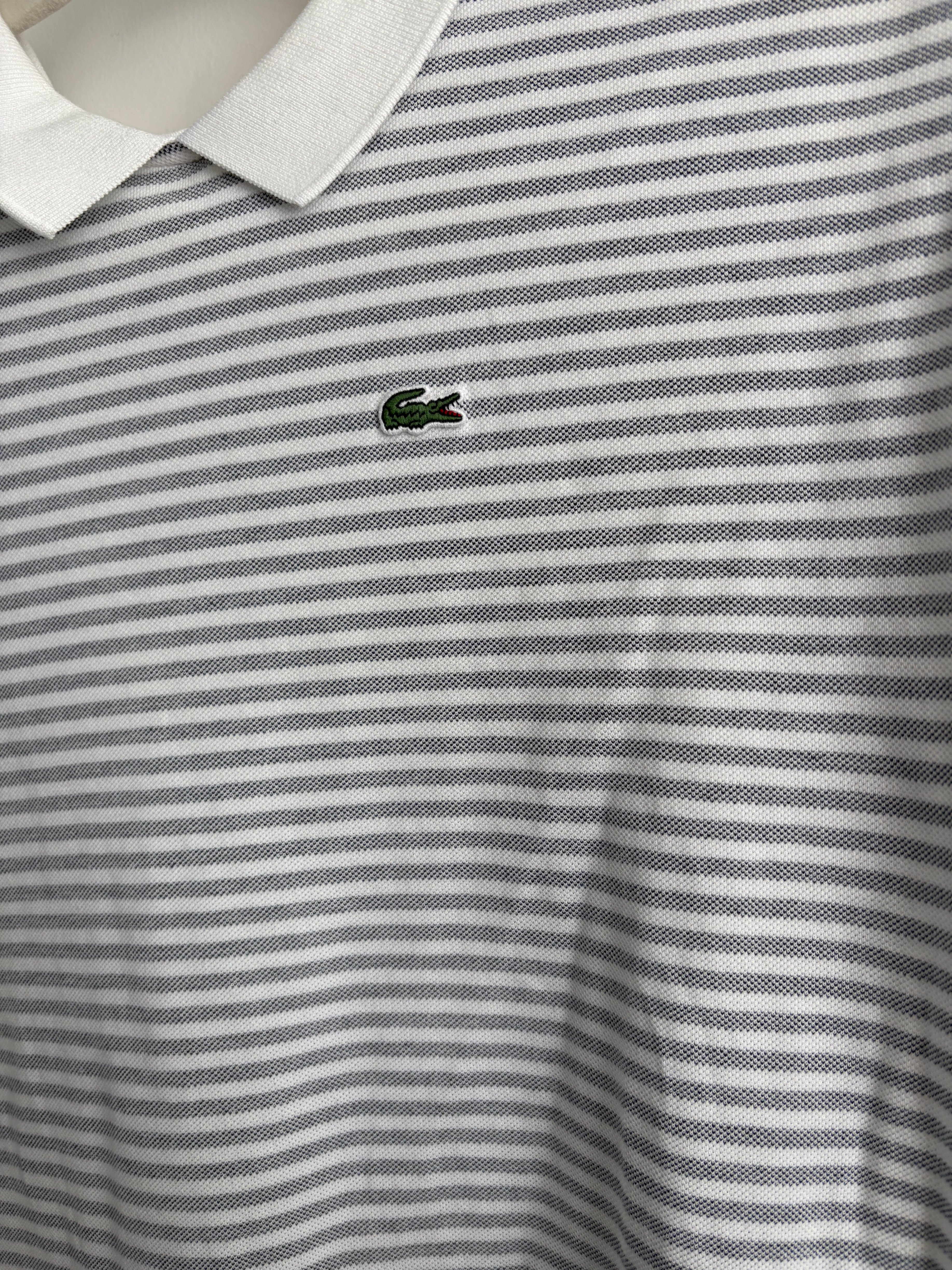 Lacoste Striped Polo Shirt Size 34 - photo 2