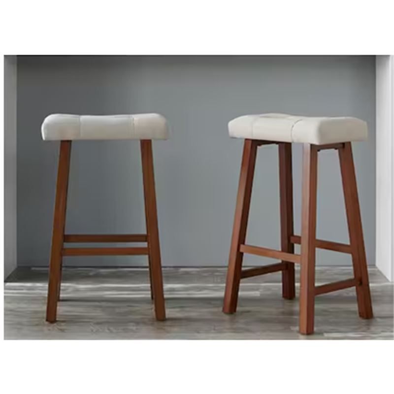 StyleWell 2-Pack Walnut Bar Stools - photo 4