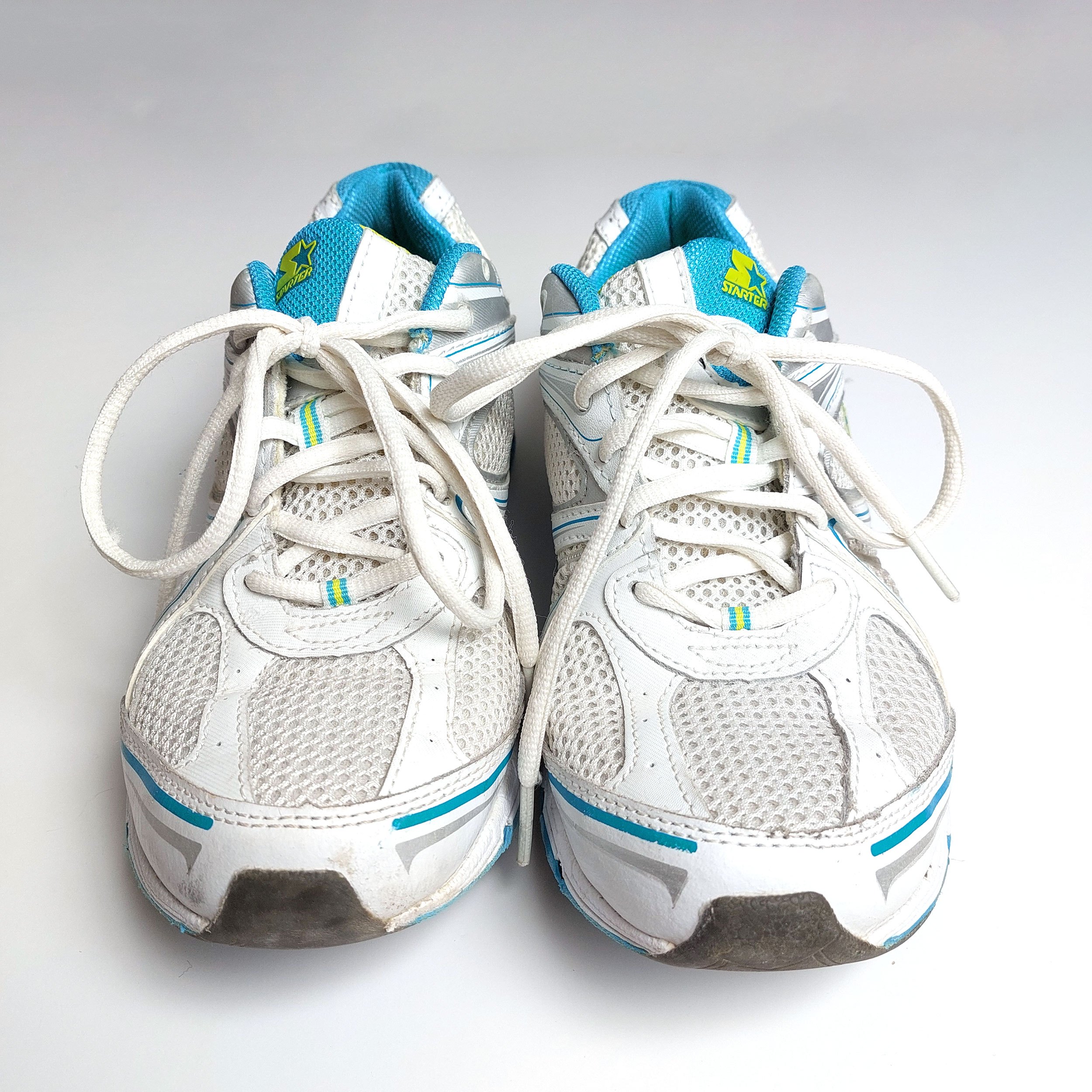 Starter Women’s Running Shoes Sneakers White/Turquoise Size 9 - photo 2