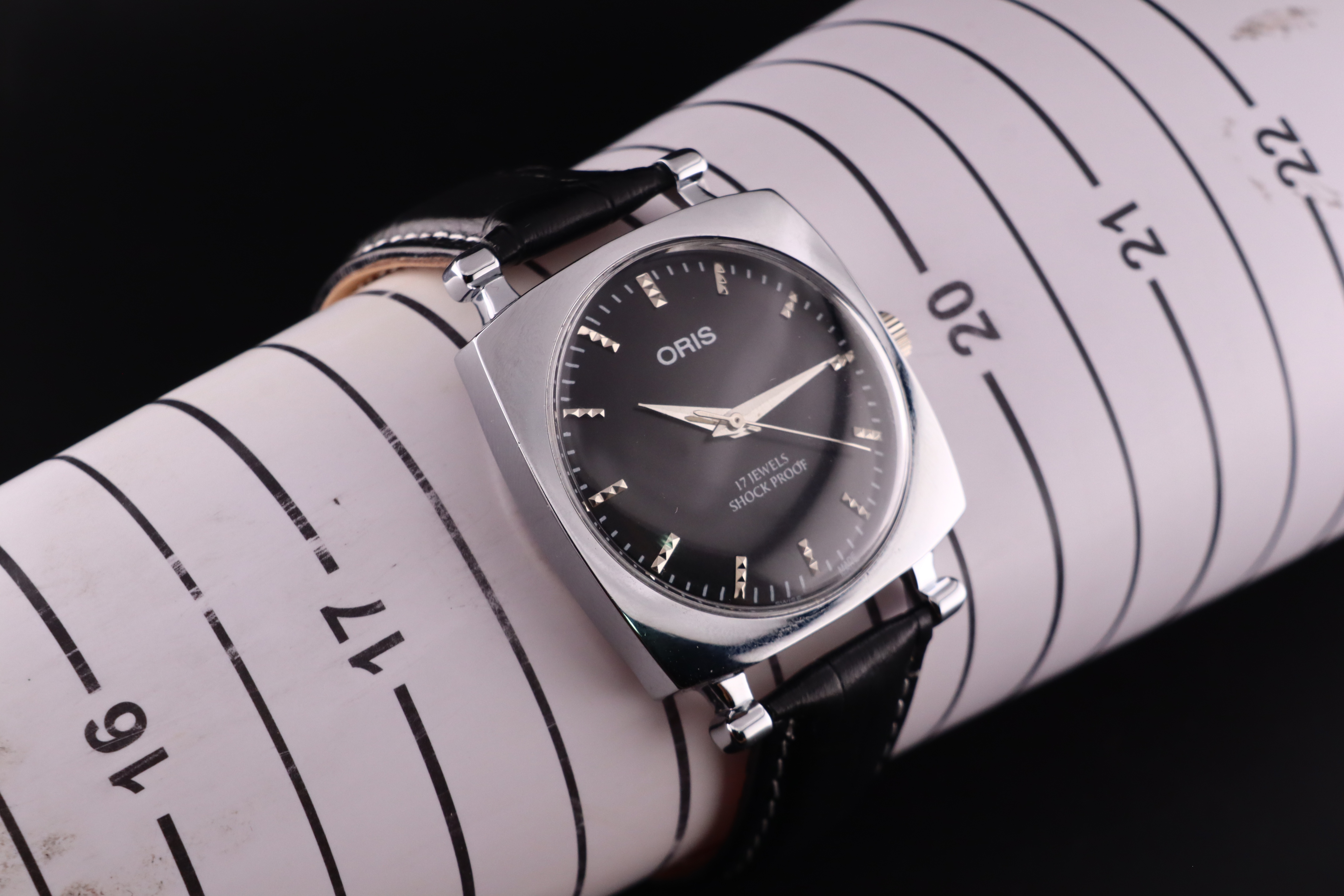 Vintage Oris Swiss ST-96 Hand Wind Mechanical Men's Watch - photo 5