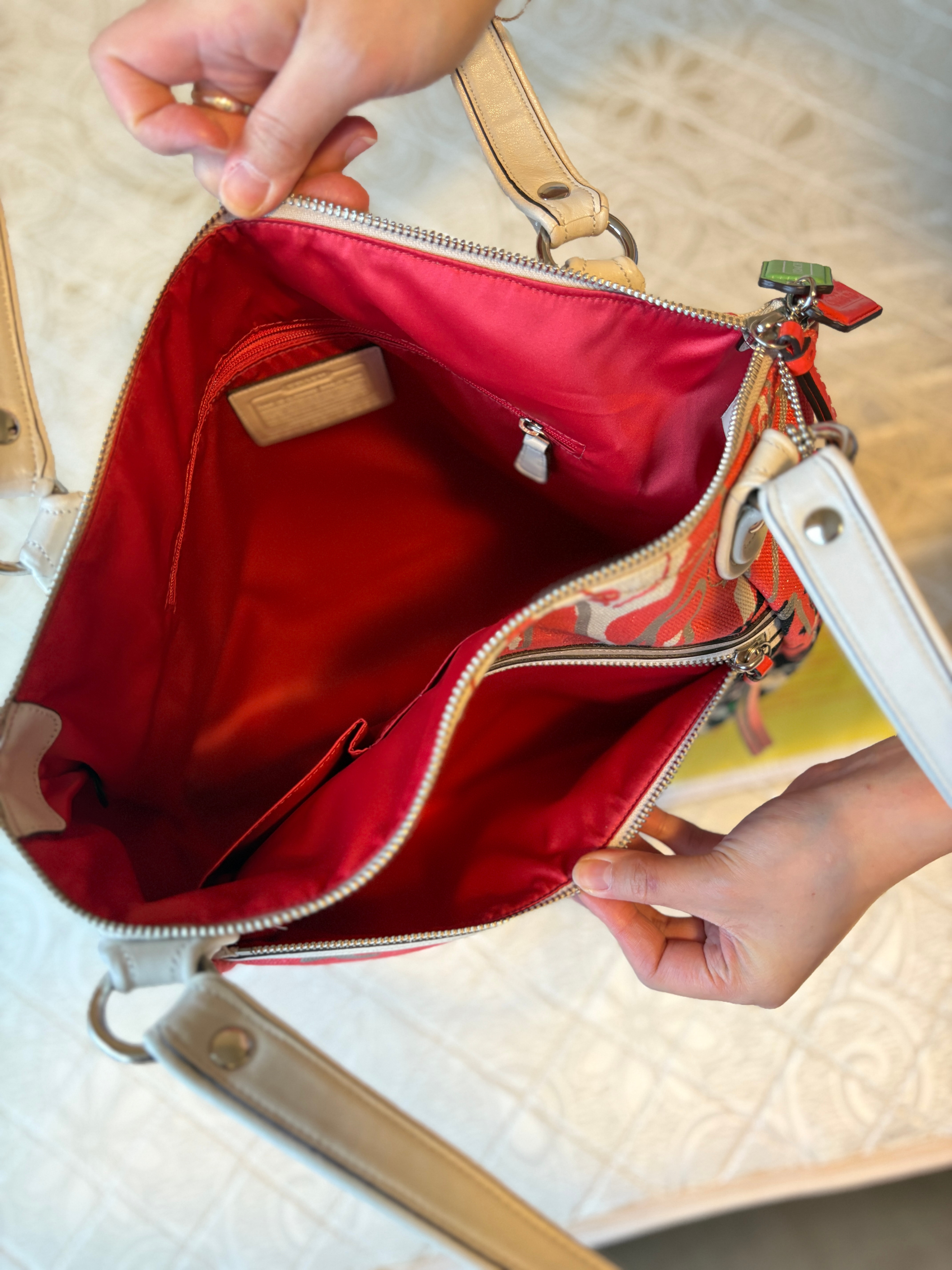 Coach Poppy Glam Tote Bag - photo 3